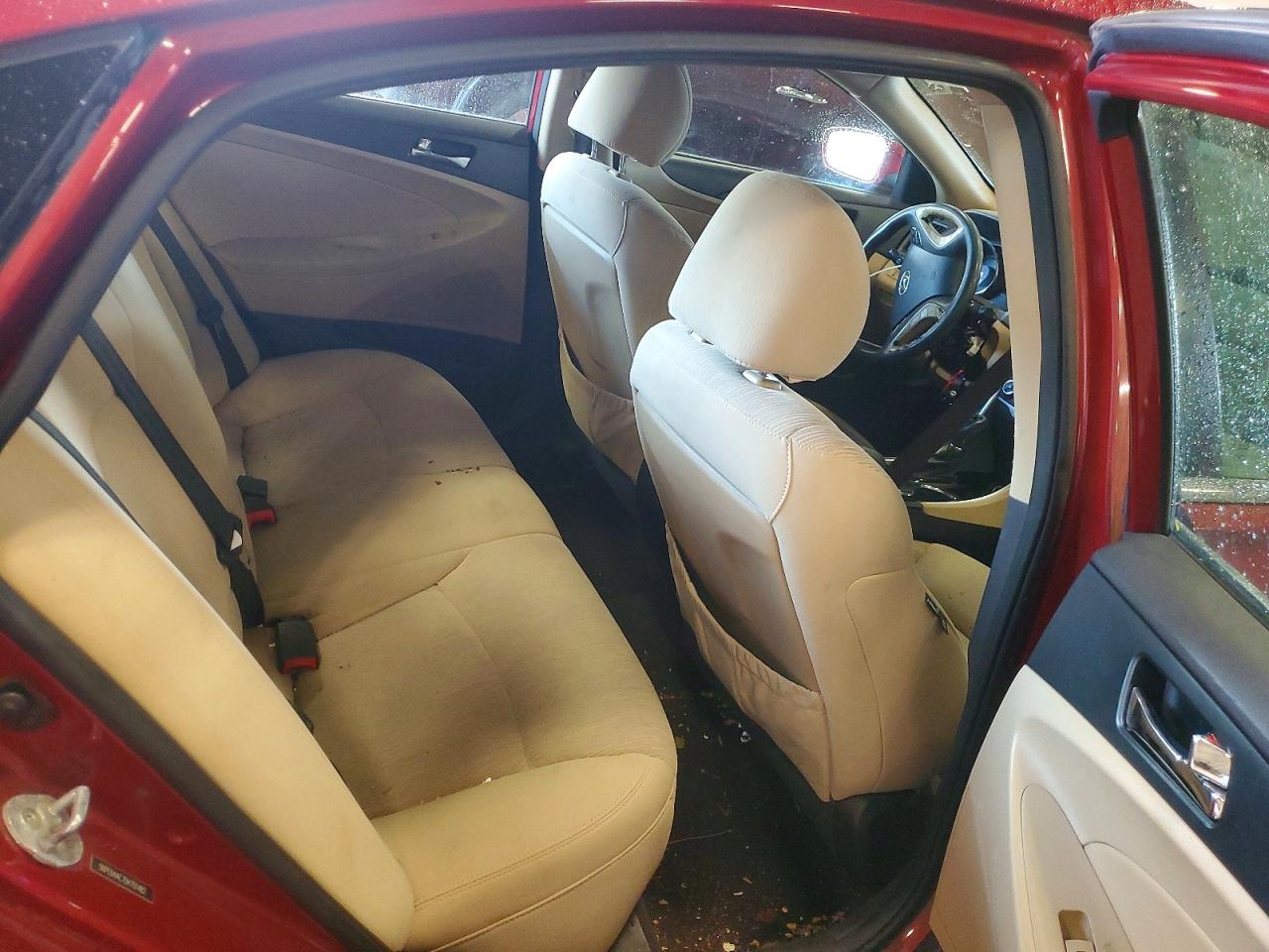 2013 Hyundai Sonata Gls Red vin: 5NPEB4AC7DH701482