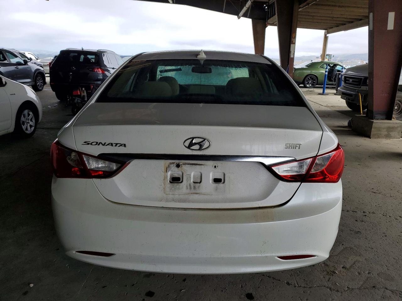 2013 Hyundai Sonata Gls White vin: 5NPEB4AC7DH701787