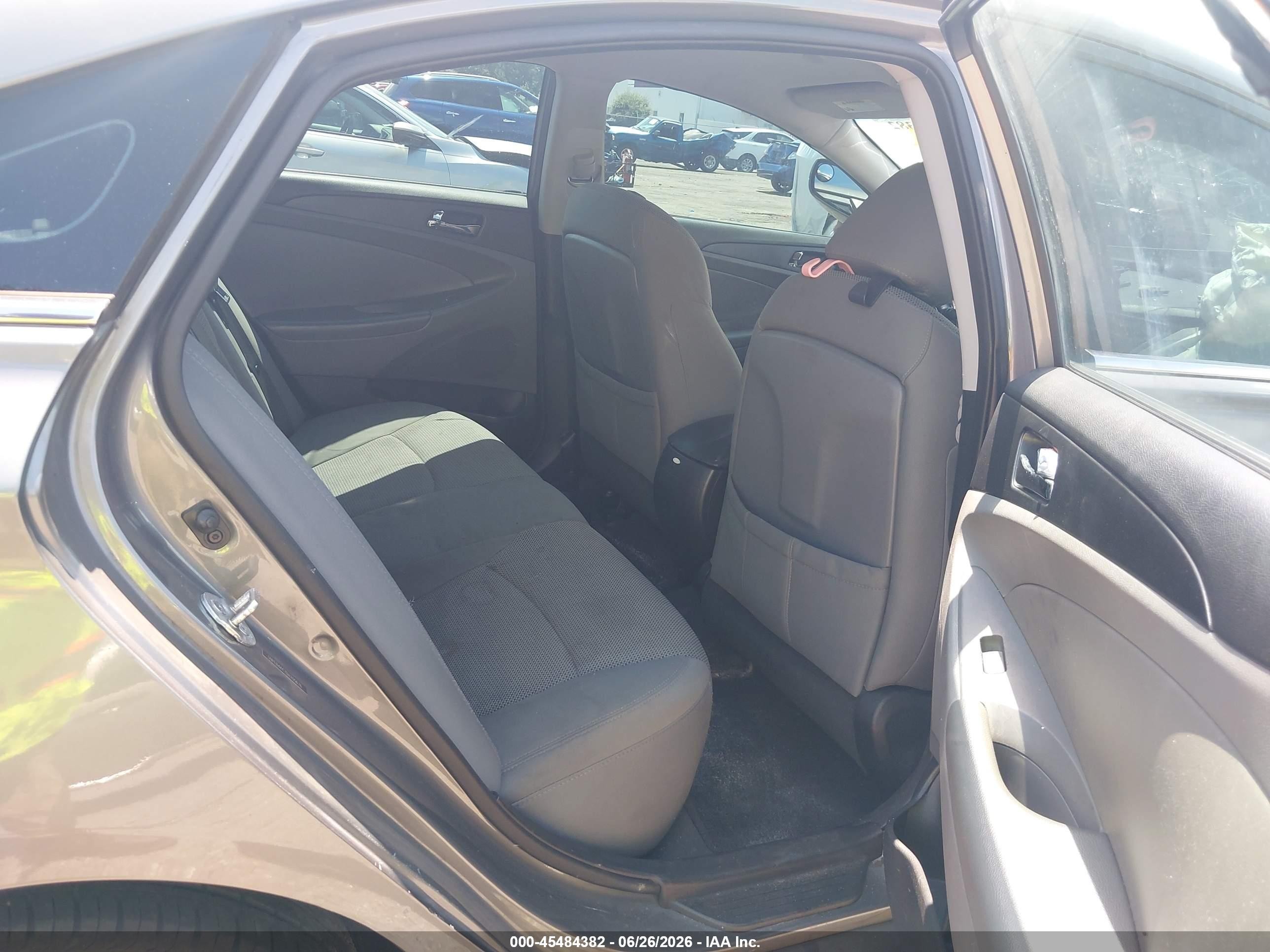 2013 Hyundai Sonata Gls Gray vin: 5NPEB4AC7DH705676