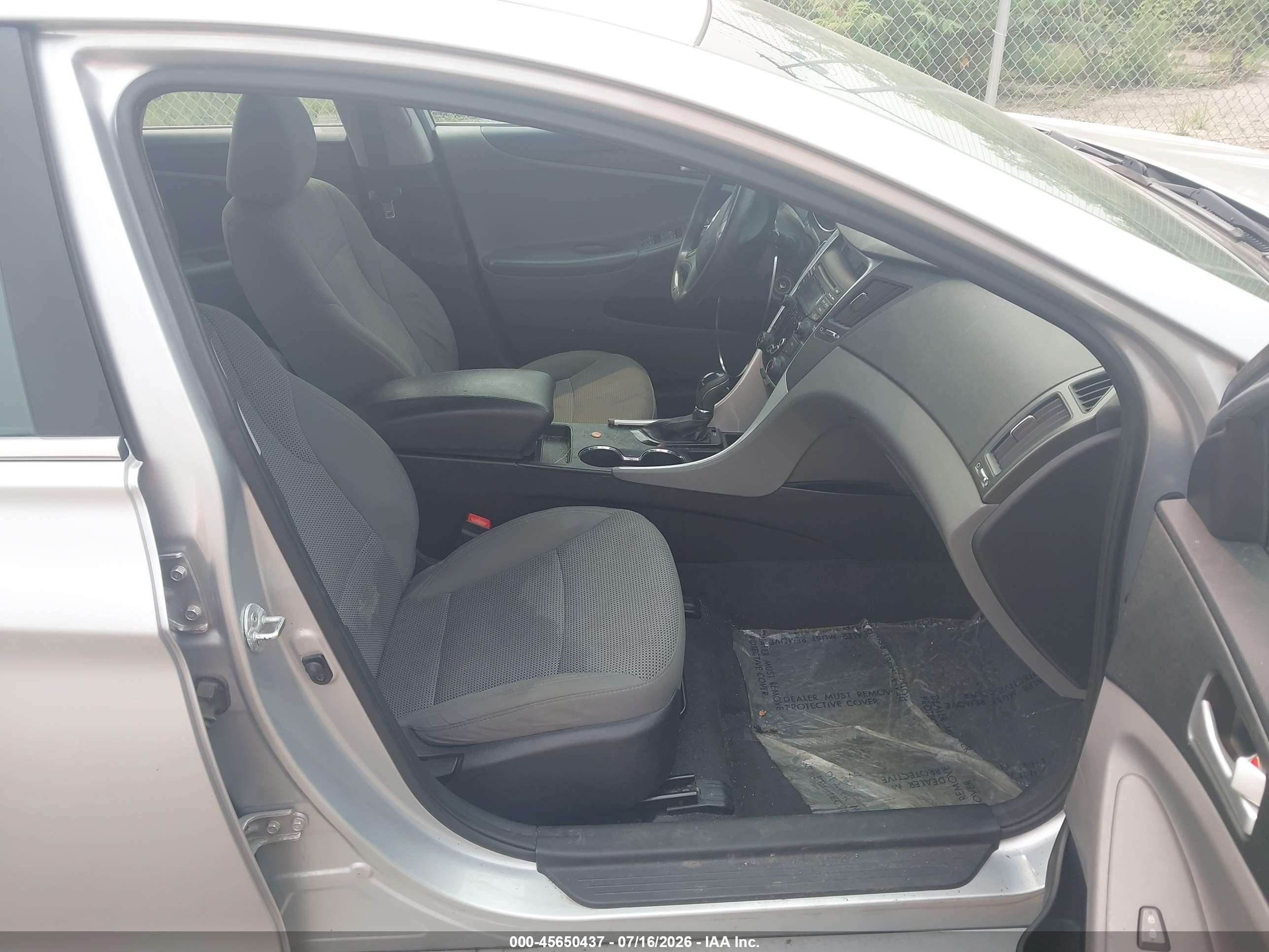 2013 Hyundai Sonata Gls Silver vin: 5NPEB4AC7DH707136