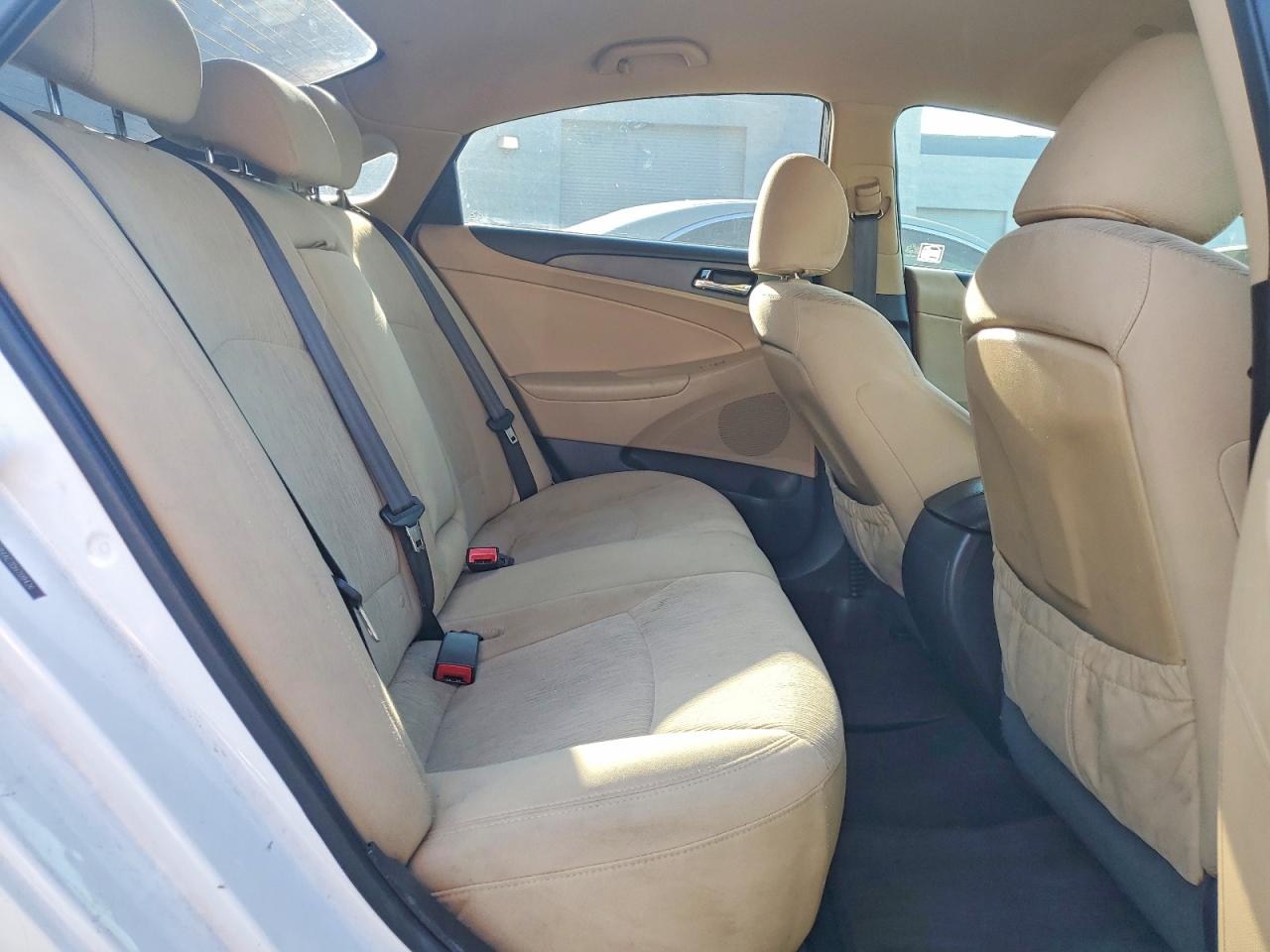 2013 Hyundai Sonata Gls White vin: 5NPEB4AC7DH709436