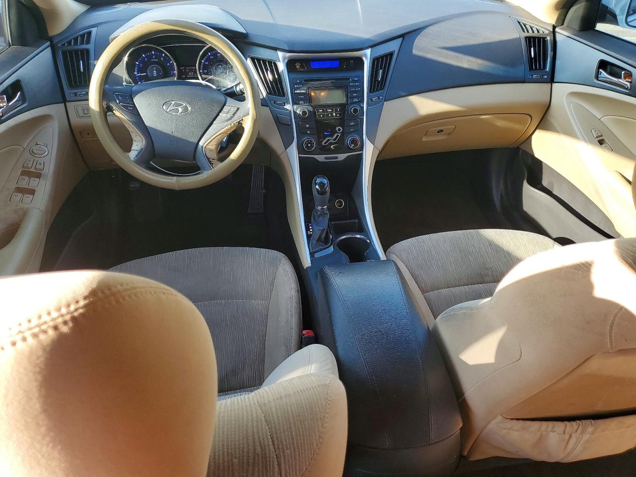 2013 Hyundai Sonata Gls White vin: 5NPEB4AC7DH709436