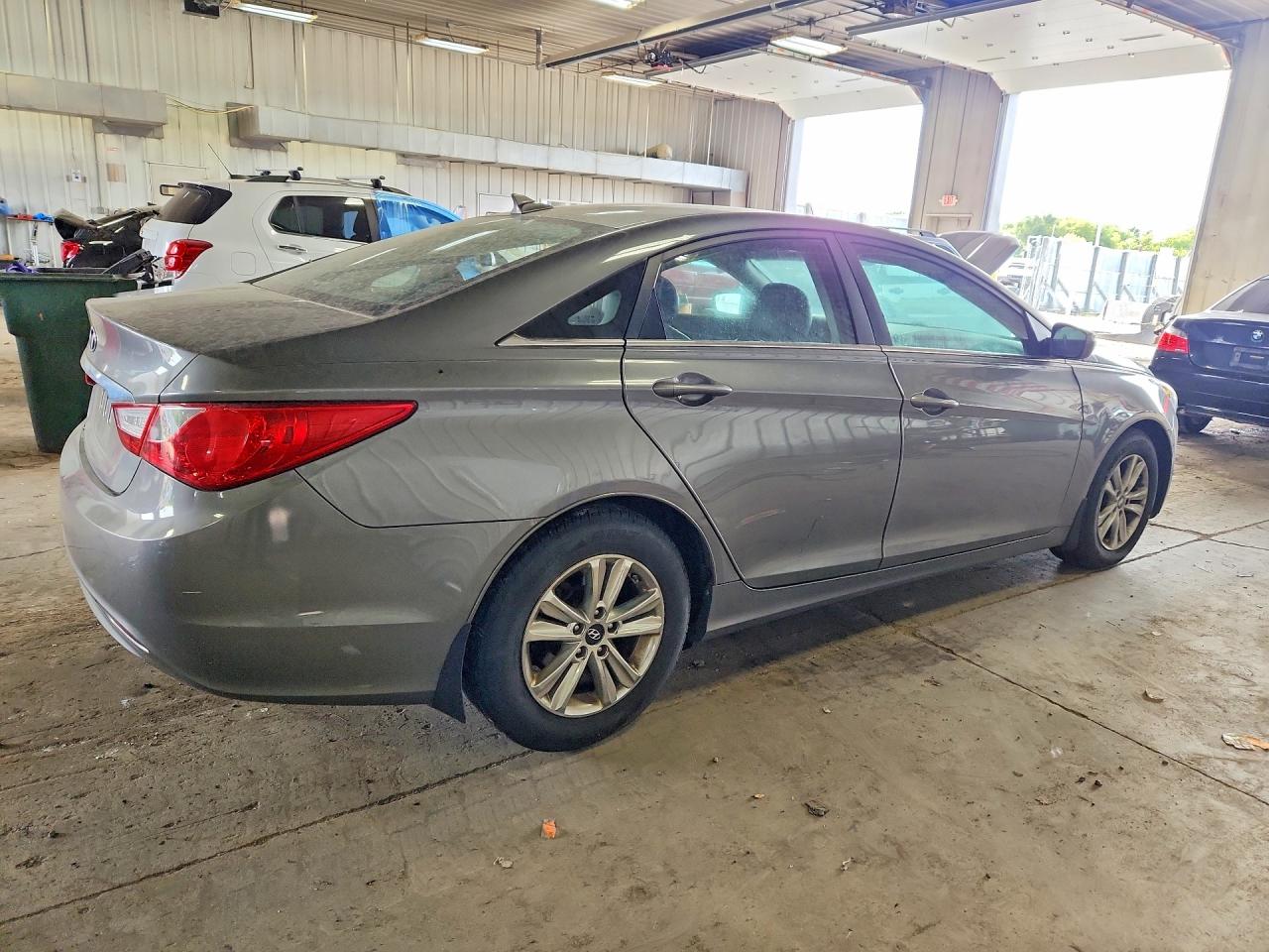 2013 Hyundai Sonata Gls Gray vin: 5NPEB4AC7DH711770