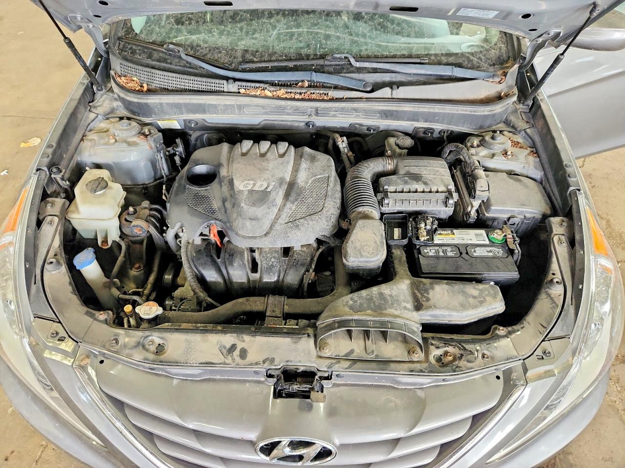 2013 Hyundai Sonata Gls Gray vin: 5NPEB4AC7DH711770