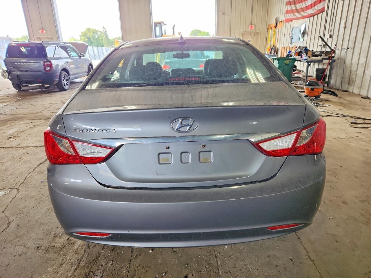 2013 Hyundai Sonata Gls Gray vin: 5NPEB4AC7DH711770
