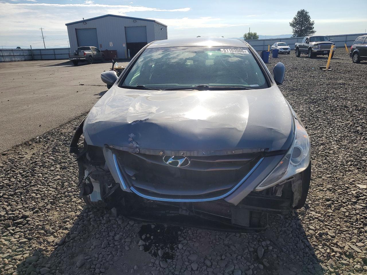 2013 Hyundai Sonata Gls Gray vin: 5NPEB4AC7DH744624