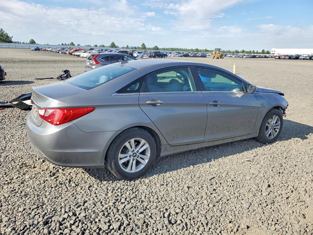 2013 Hyundai Sonata Gls Gray vin: 5NPEB4AC7DH744624