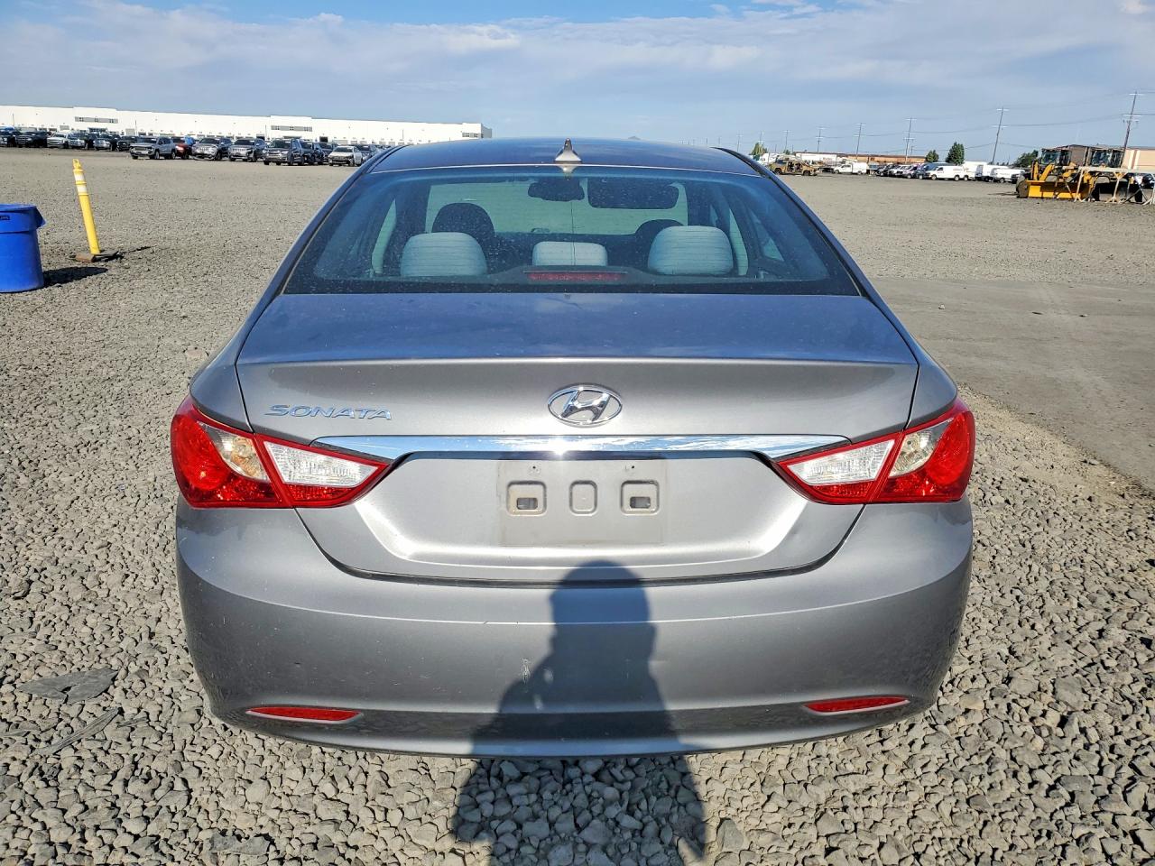 2013 Hyundai Sonata Gls Gray vin: 5NPEB4AC7DH744624