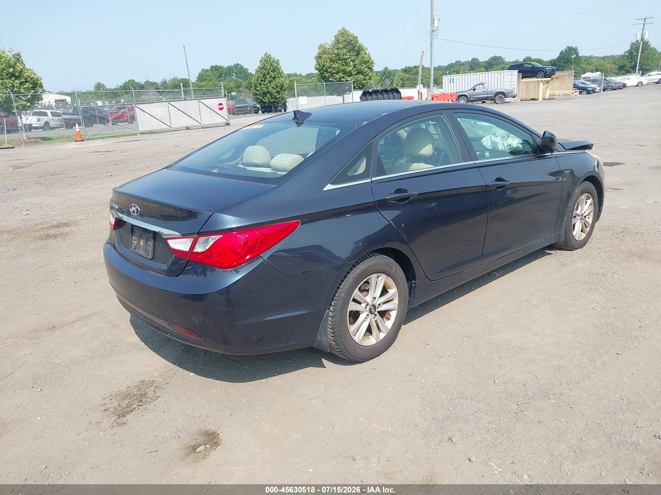 2013 Hyundai Sonata Gls Black vin: 5NPEB4AC7DH754487