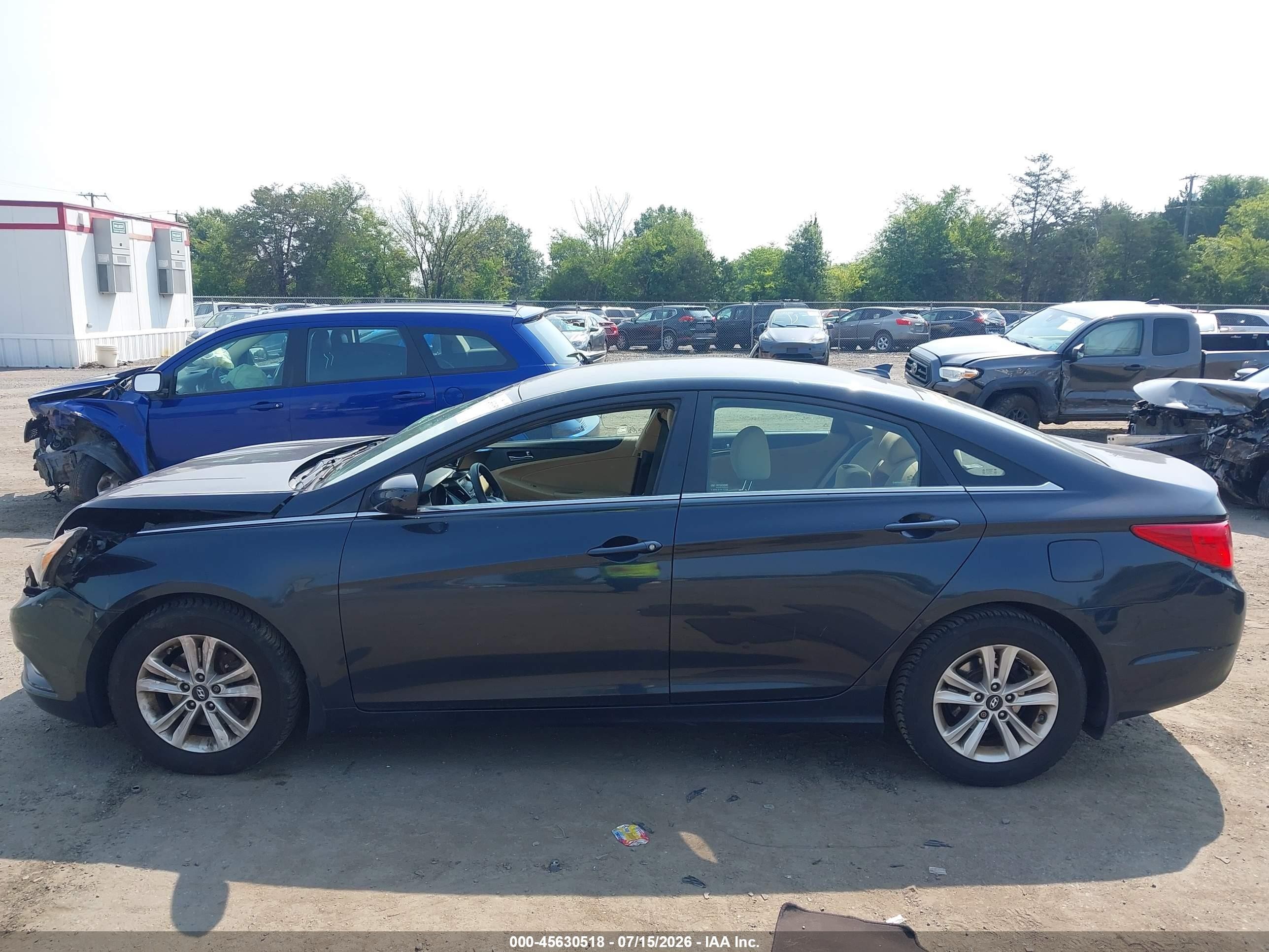 2013 Hyundai Sonata Gls Black vin: 5NPEB4AC7DH754487