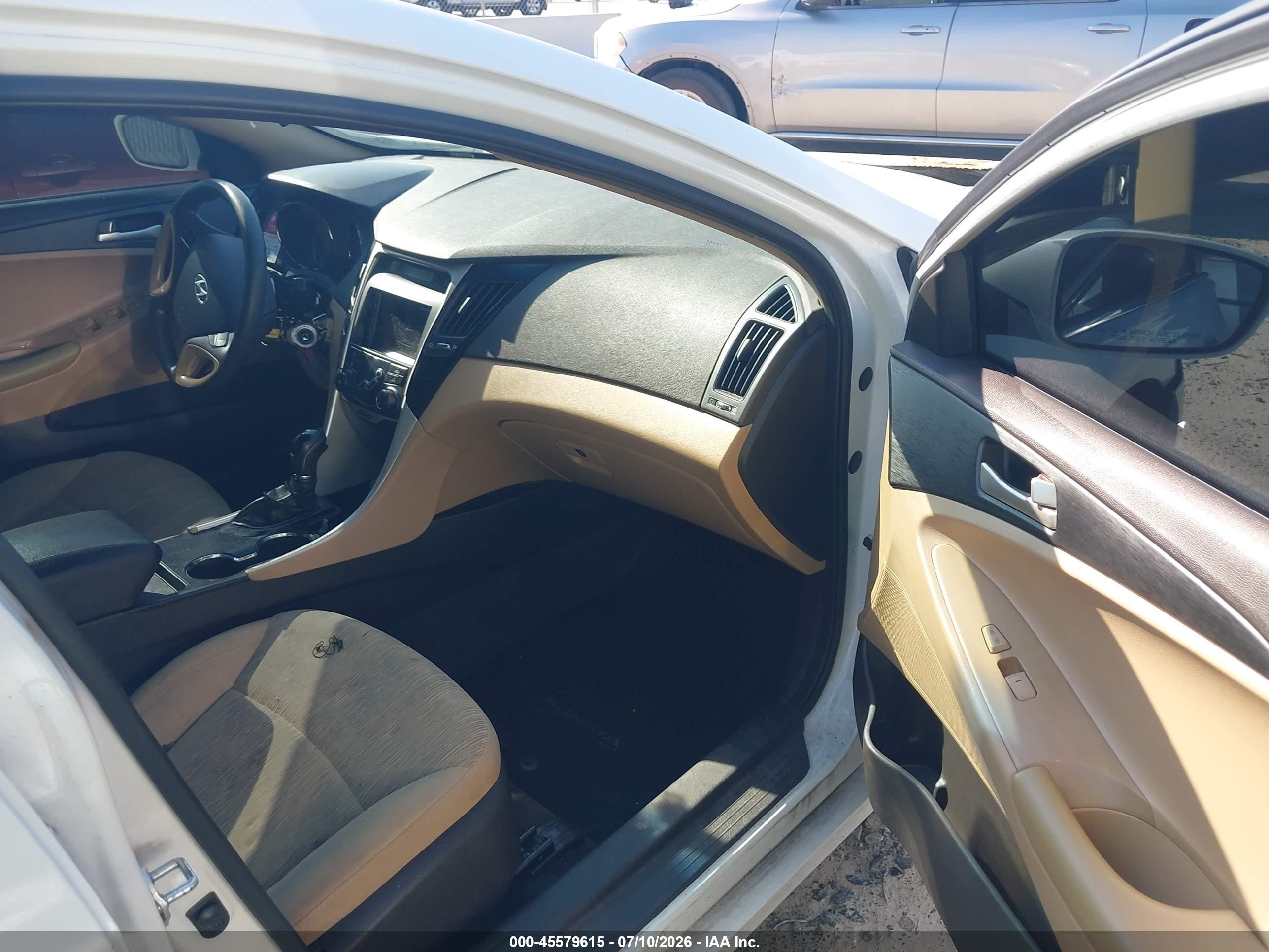 2013 Hyundai Sonata Gls Белый vin: 5NPEB4AC7DH754943