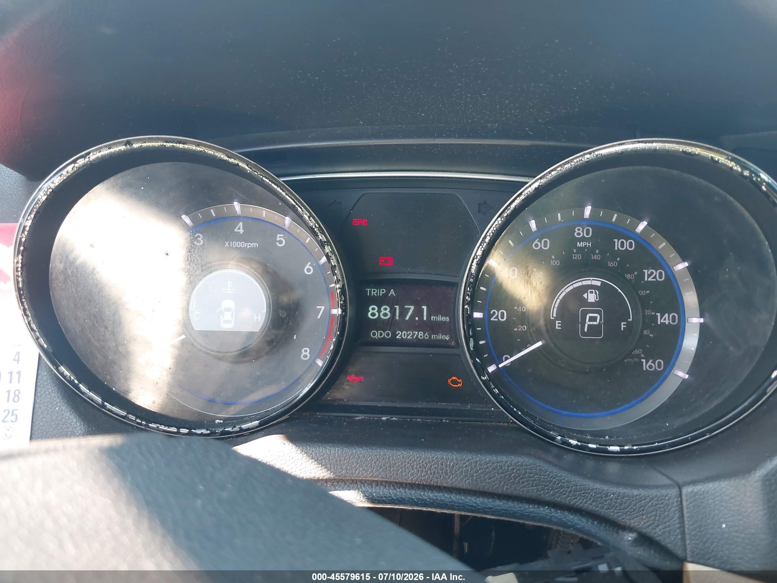 2013 Hyundai Sonata Gls Белый vin: 5NPEB4AC7DH754943