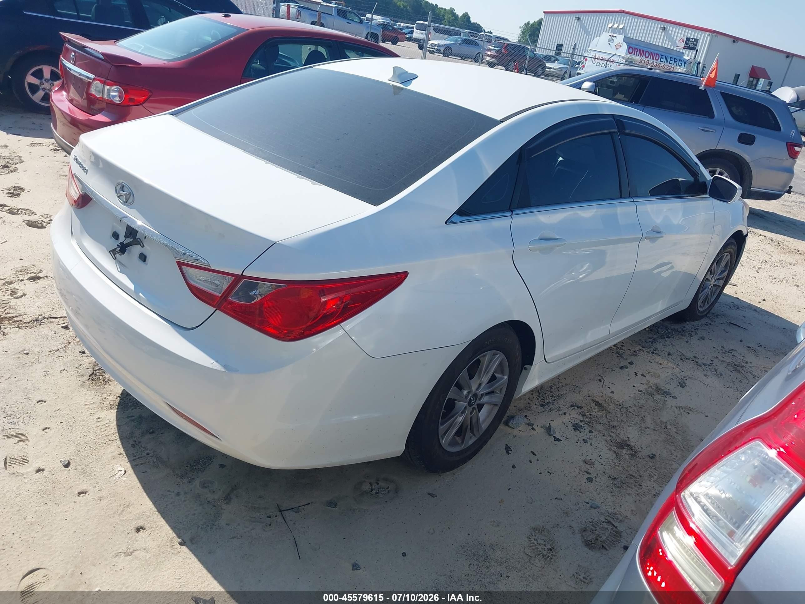 2013 Hyundai Sonata Gls Белый vin: 5NPEB4AC7DH754943