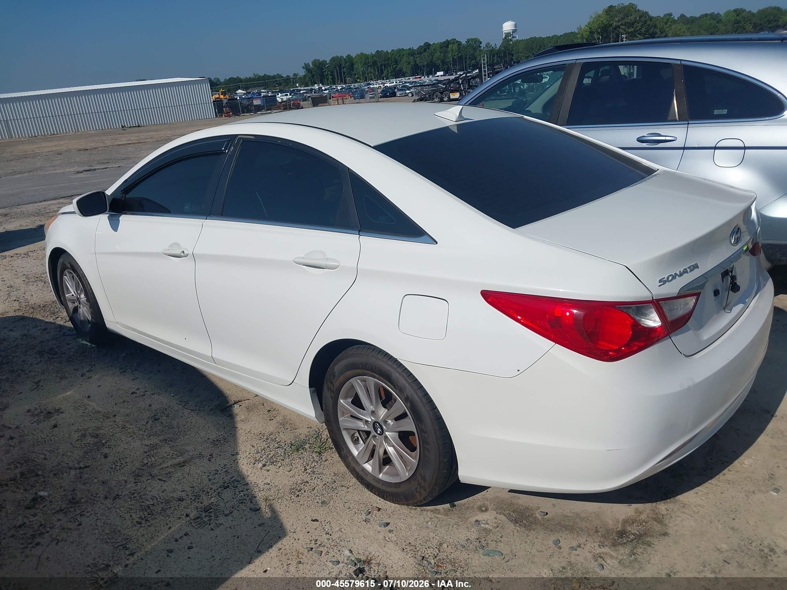 2013 Hyundai Sonata Gls Белый vin: 5NPEB4AC7DH754943