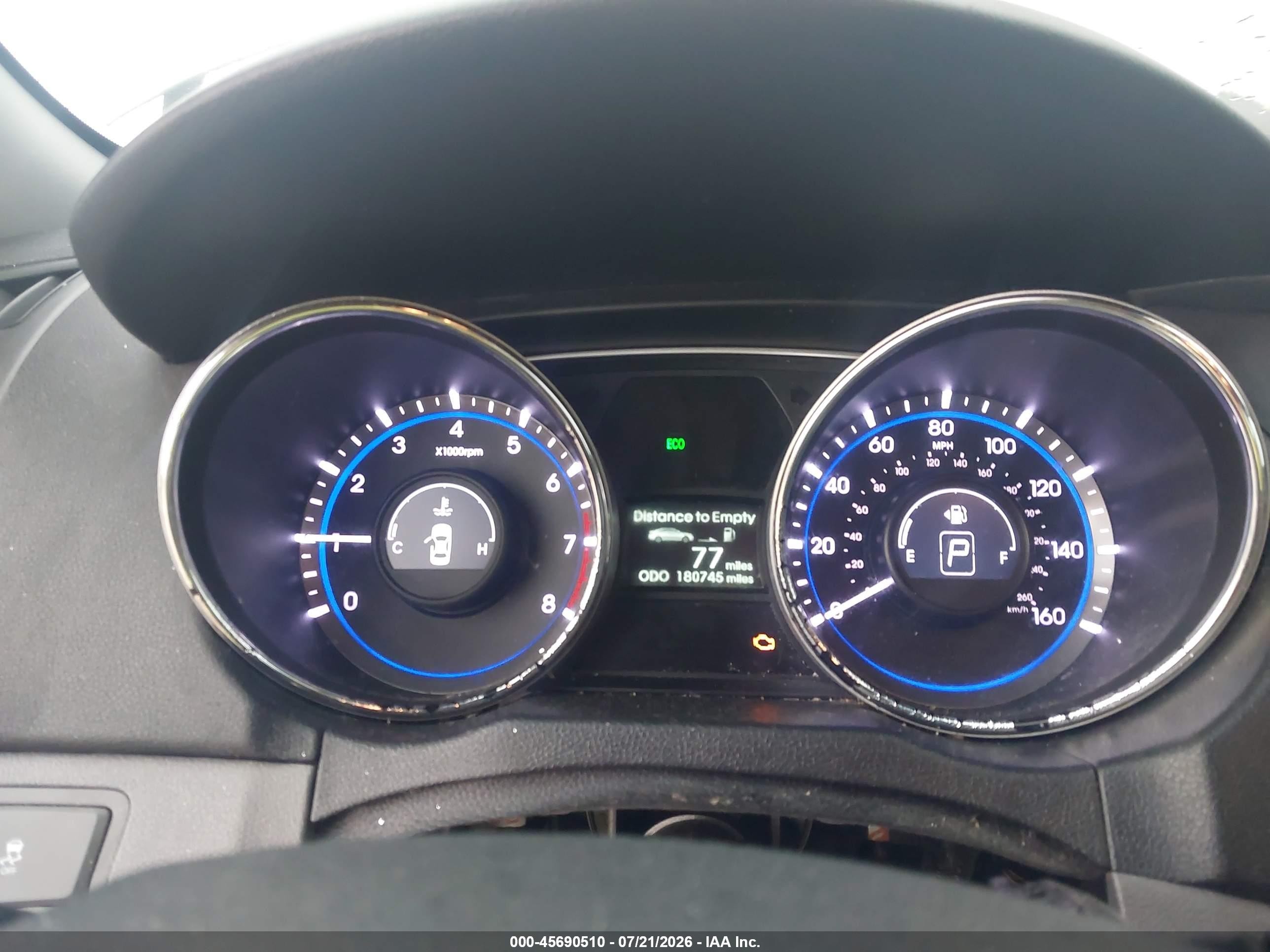 2013 Hyundai Sonata Gls Light Blue vin: 5NPEB4AC7DH758779