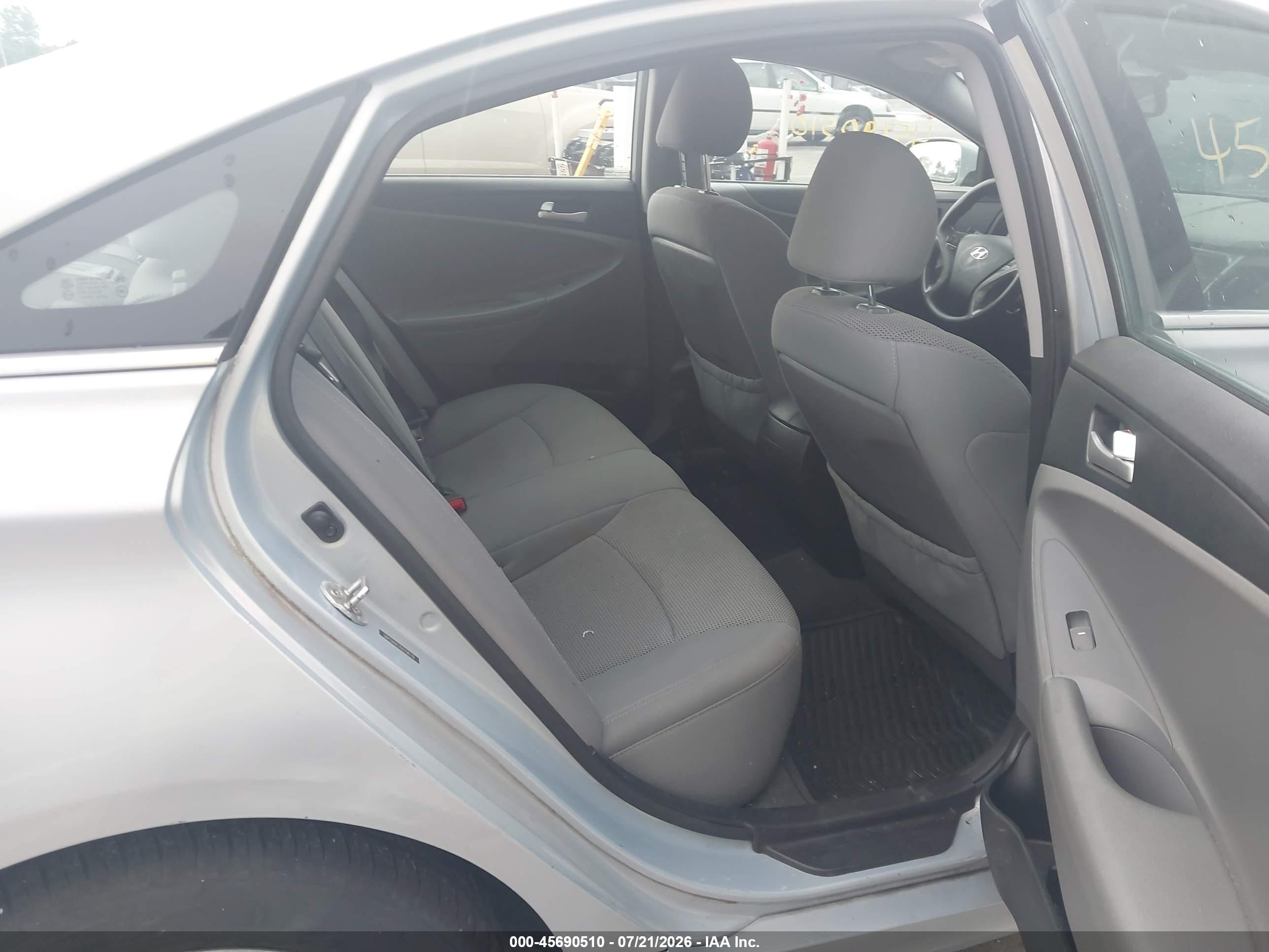 2013 Hyundai Sonata Gls Light Blue vin: 5NPEB4AC7DH758779