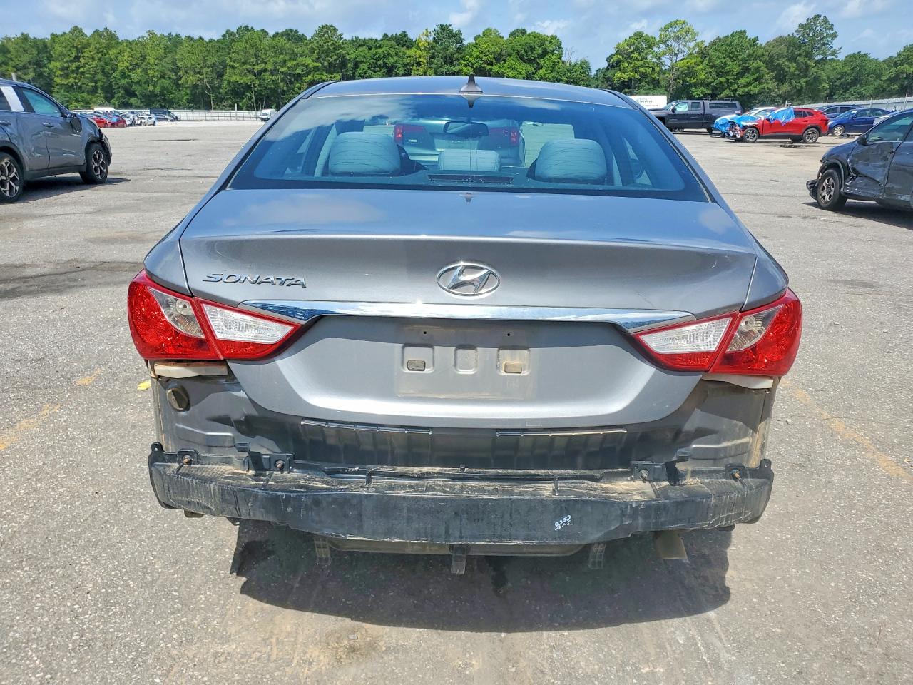 2013 Hyundai Sonata Gls Gray vin: 5NPEB4AC7DH760807