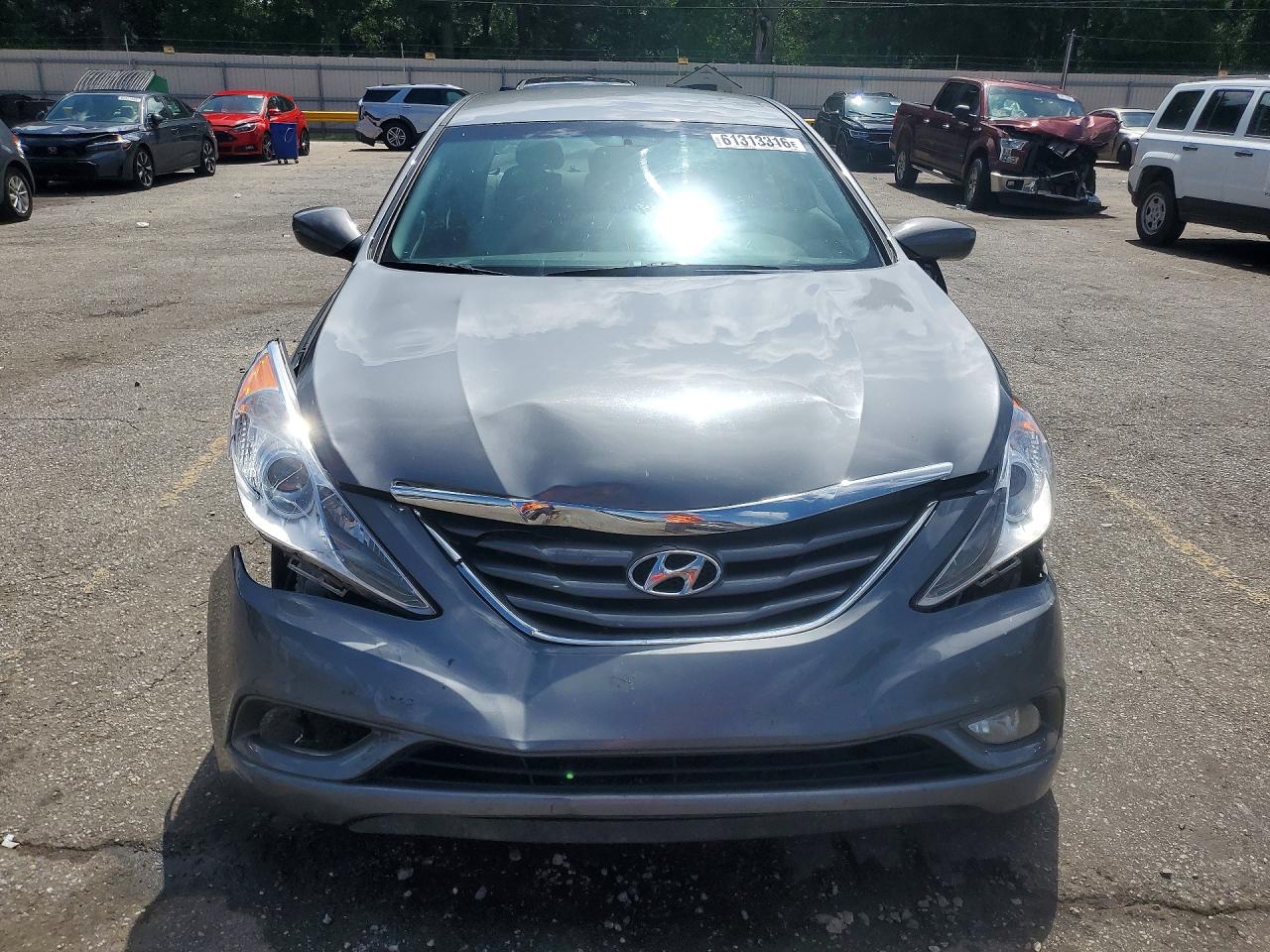 2013 Hyundai Sonata Gls Gray vin: 5NPEB4AC7DH760807