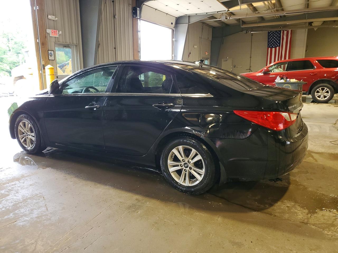2013 Hyundai Sonata Gls Black vin: 5NPEB4AC7DH762556