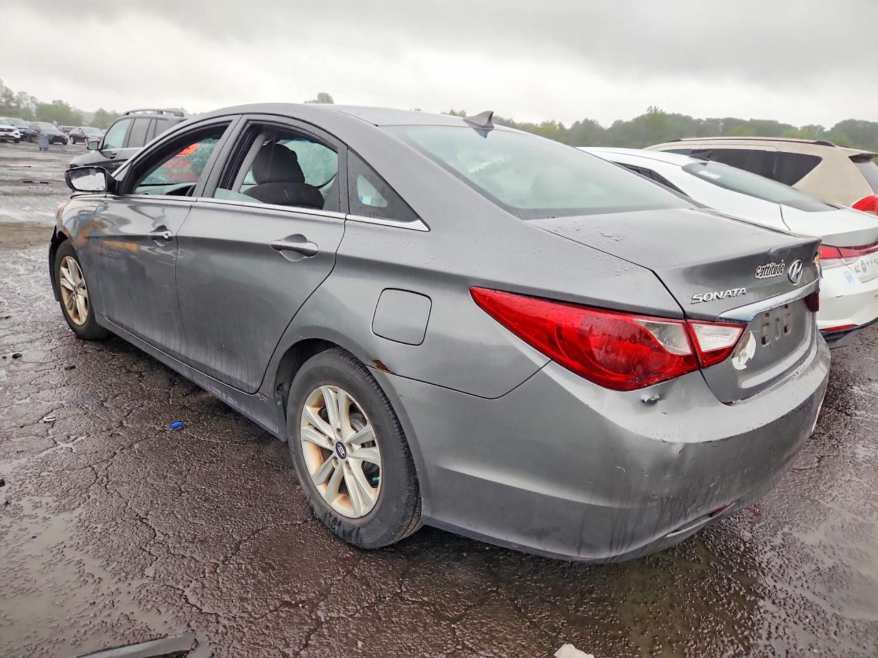 2013 Hyundai Sonata Gls Gray vin: 5NPEB4AC7DH771337