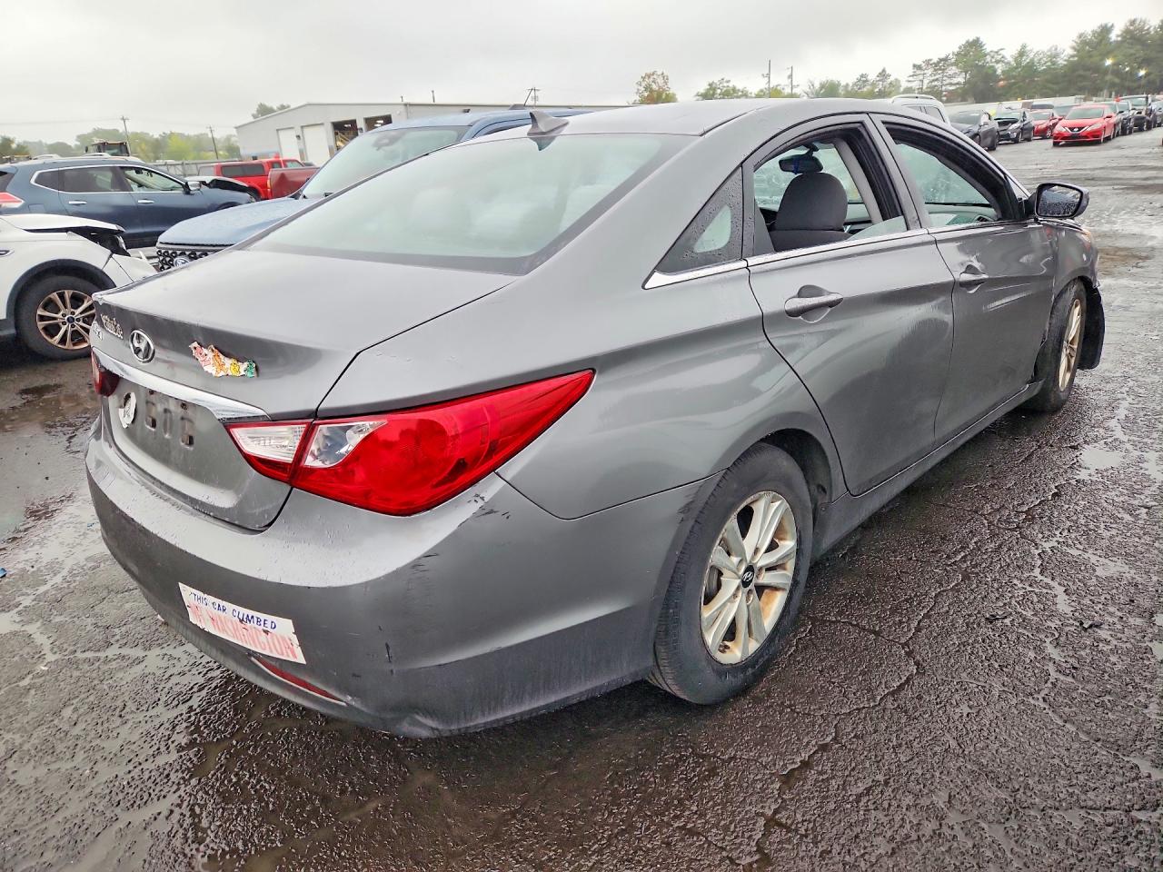 2013 Hyundai Sonata Gls Gray vin: 5NPEB4AC7DH771337