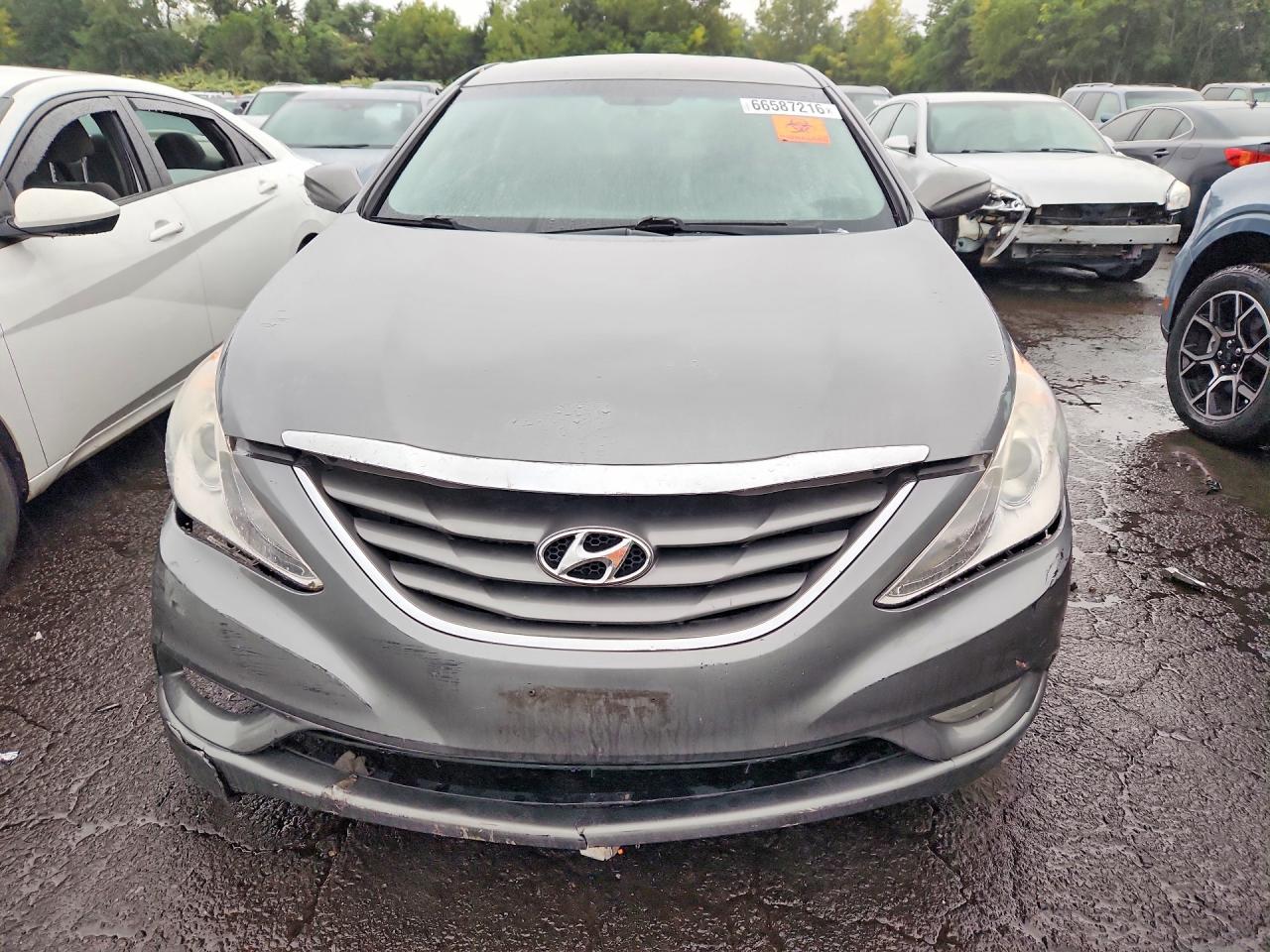 2013 Hyundai Sonata Gls Gray vin: 5NPEB4AC7DH771337