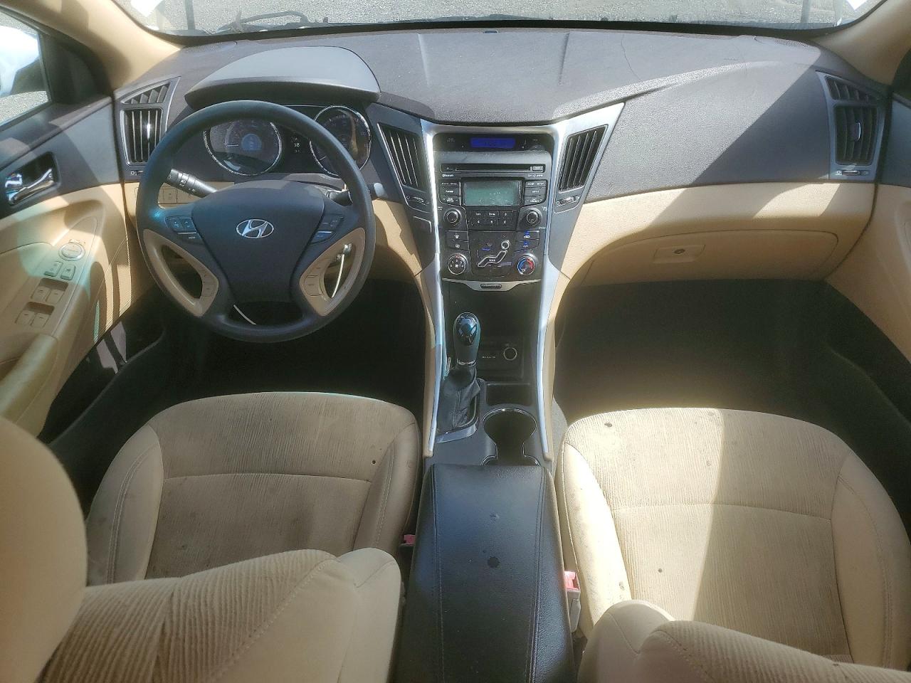 2013 Hyundai Sonata Gls White vin: 5NPEB4AC7DH780457