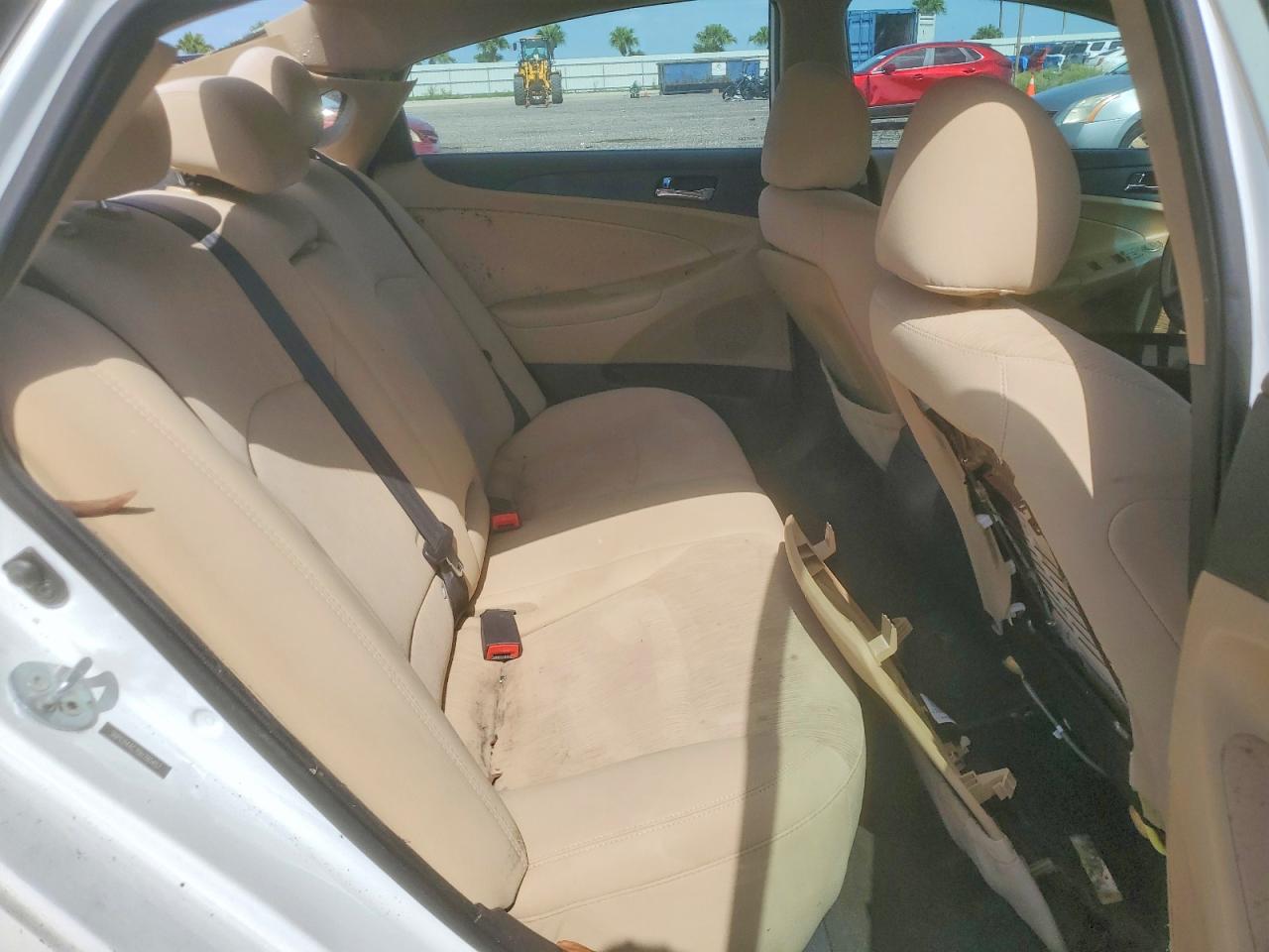 2013 Hyundai Sonata Gls White vin: 5NPEB4AC7DH780457