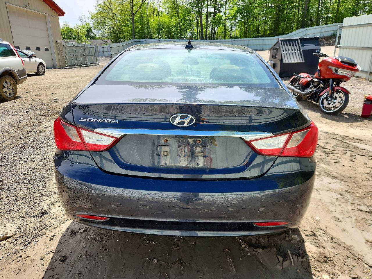 2013 Hyundai Sonata Gls Blue vin: 5NPEB4AC7DH780572