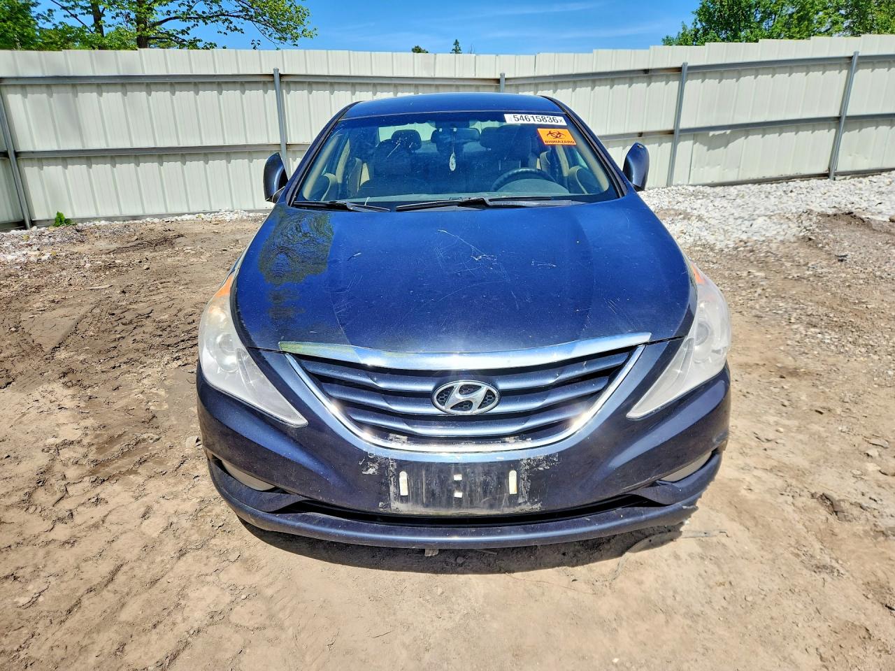 2013 Hyundai Sonata Gls Blue vin: 5NPEB4AC7DH780572