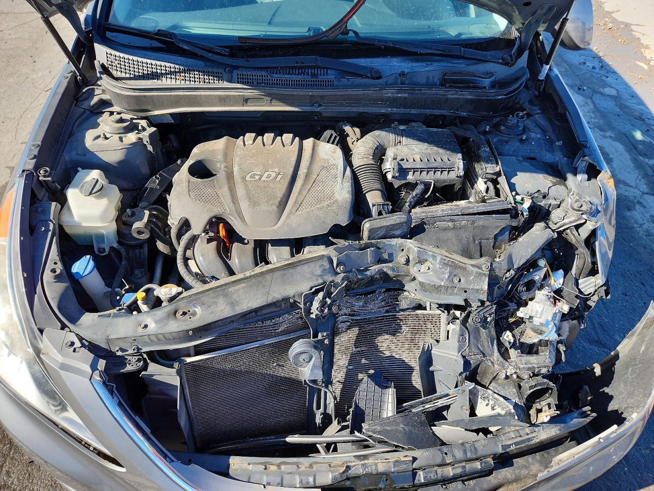 2013 Hyundai Sonata Gls Gray vin: 5NPEB4AC7DH787845