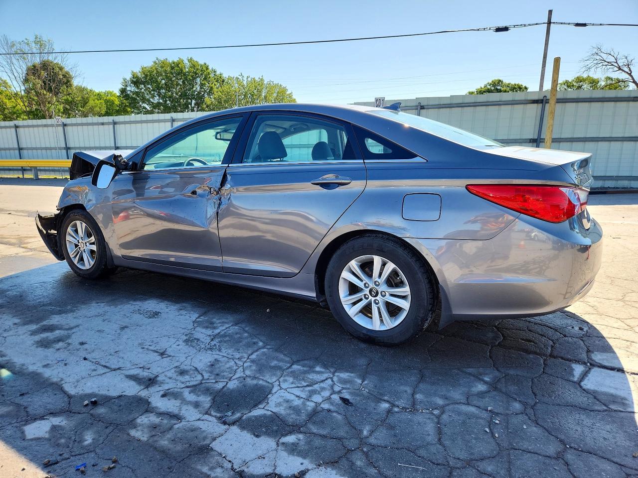 2013 Hyundai Sonata Gls Gray vin: 5NPEB4AC7DH787845