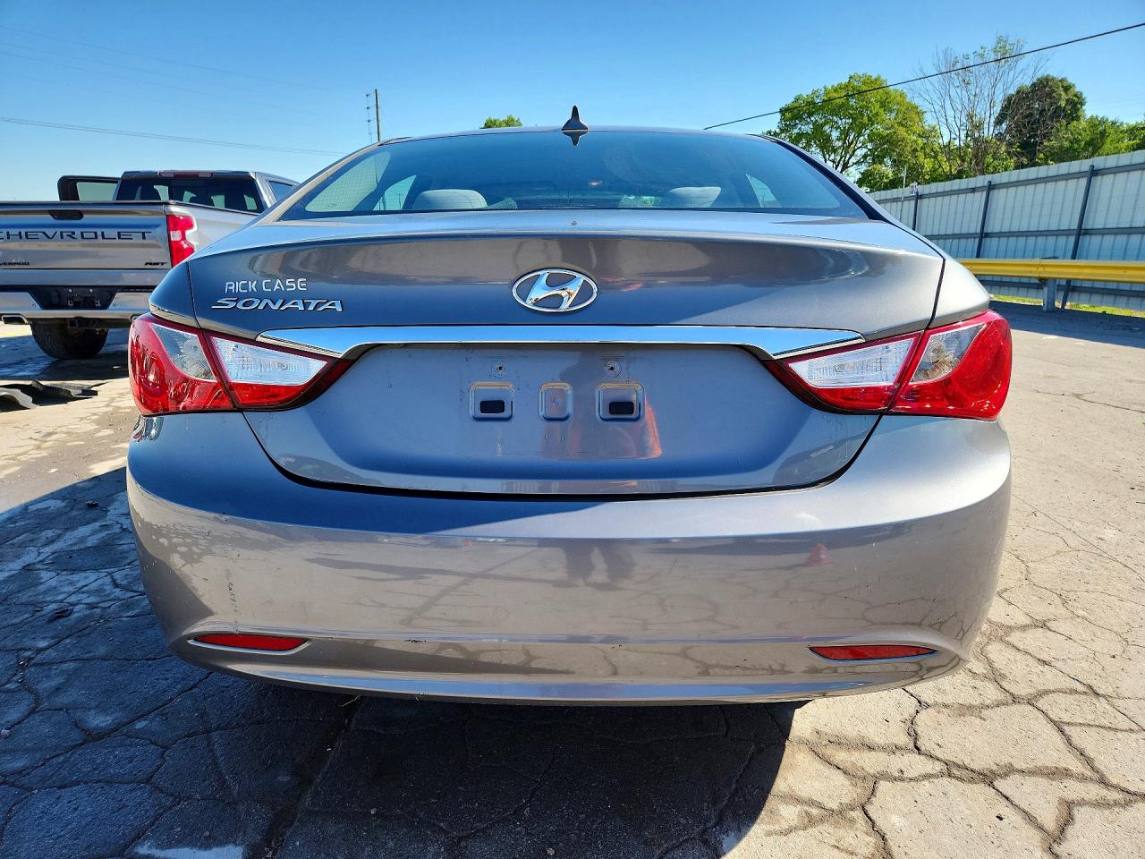 2013 Hyundai Sonata Gls Gray vin: 5NPEB4AC7DH787845