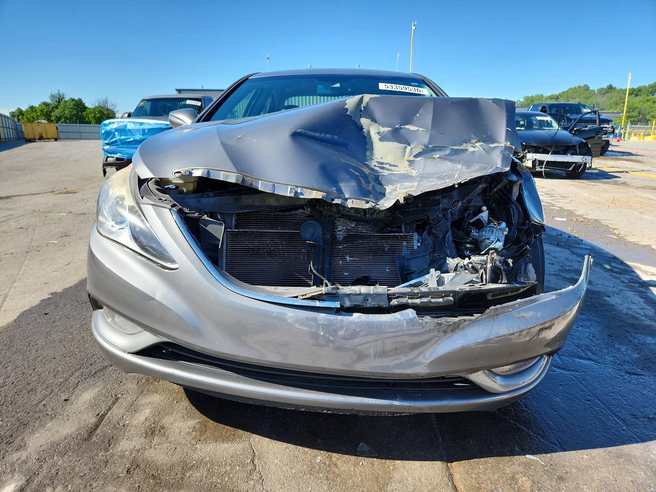 2013 Hyundai Sonata Gls Gray vin: 5NPEB4AC7DH787845