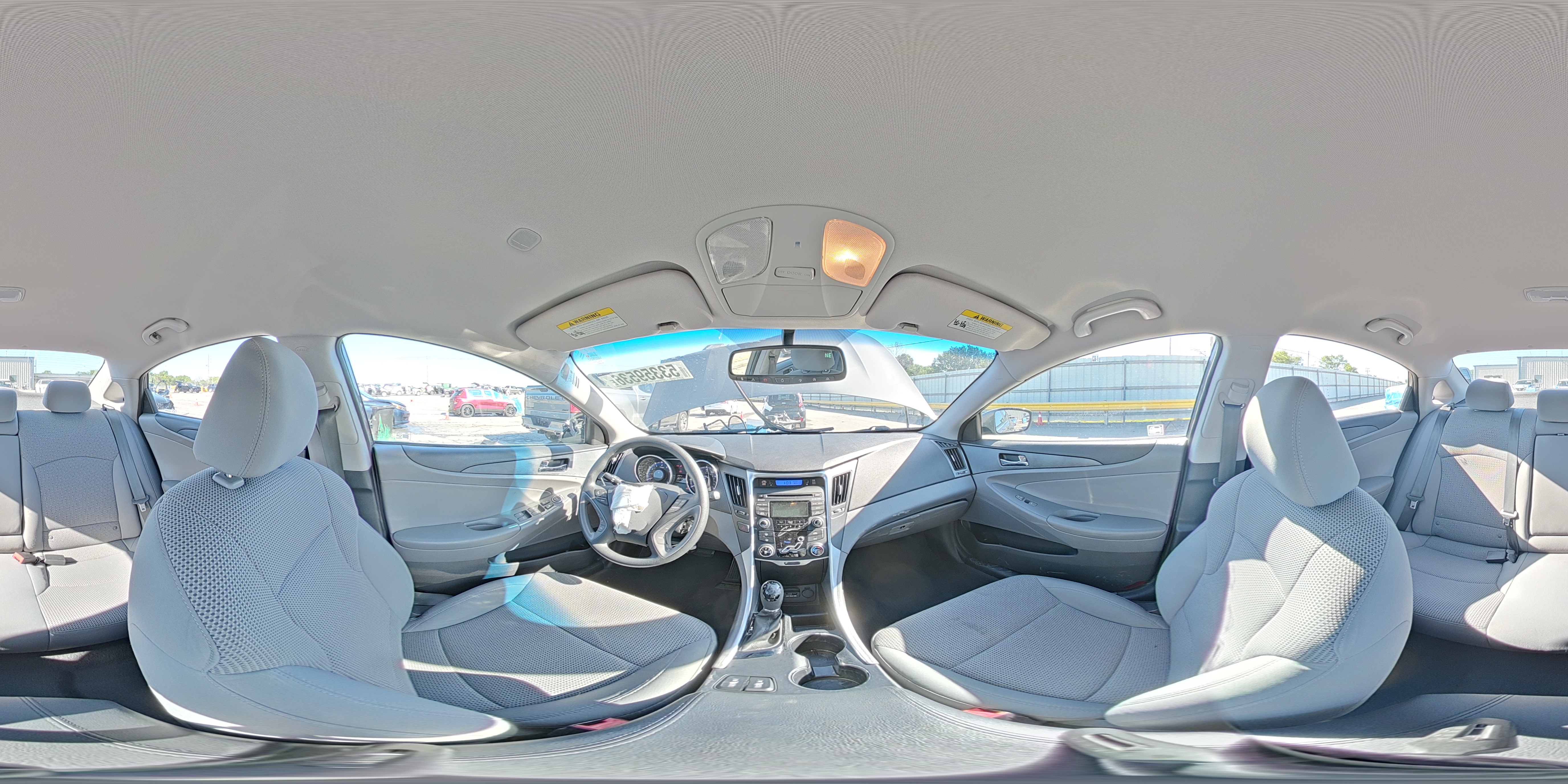 2013 Hyundai Sonata Gls Gray vin: 5NPEB4AC7DH787845