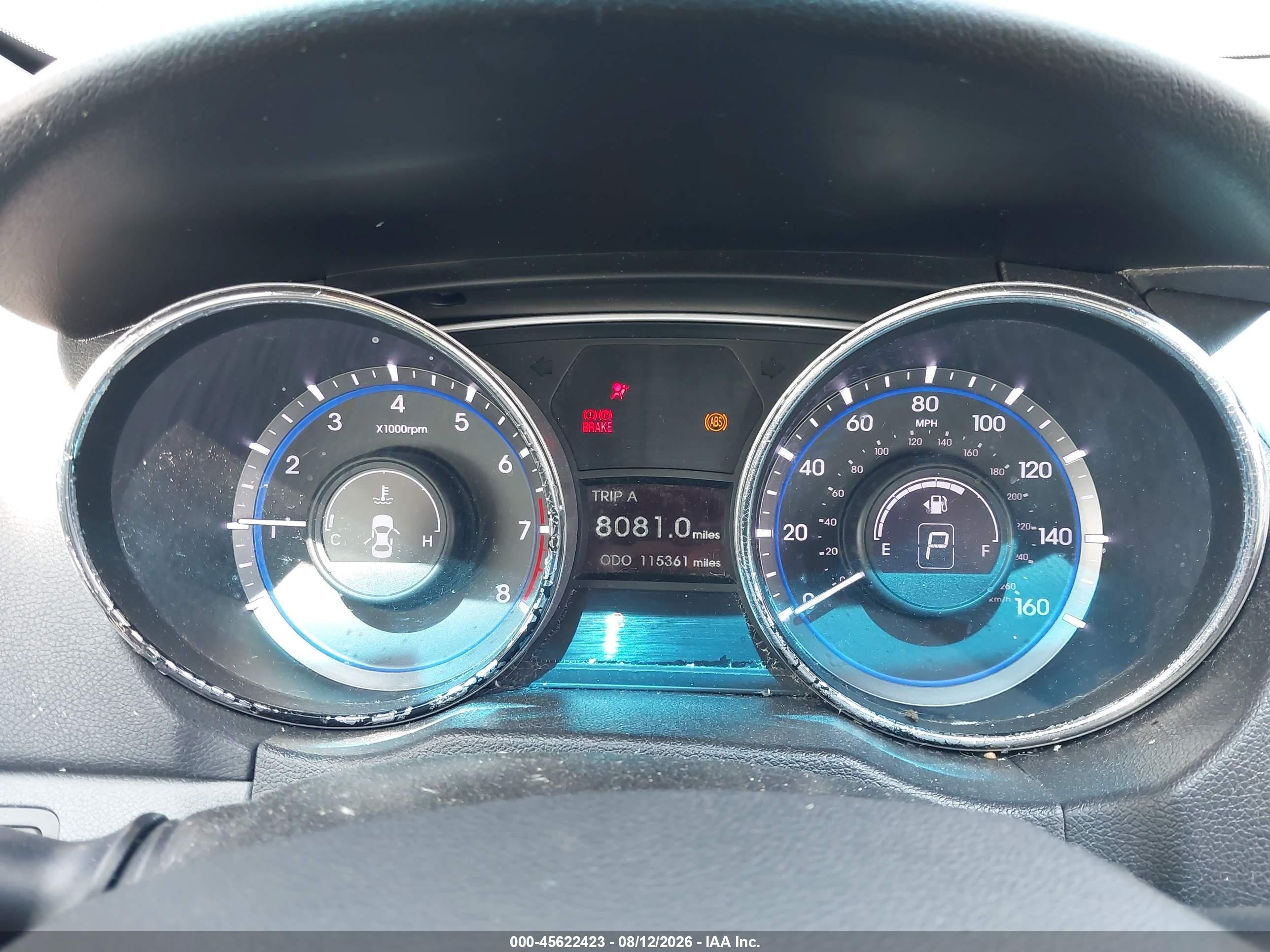 2013 Hyundai Sonata Gls Gray vin: 5NPEB4AC7DH789496