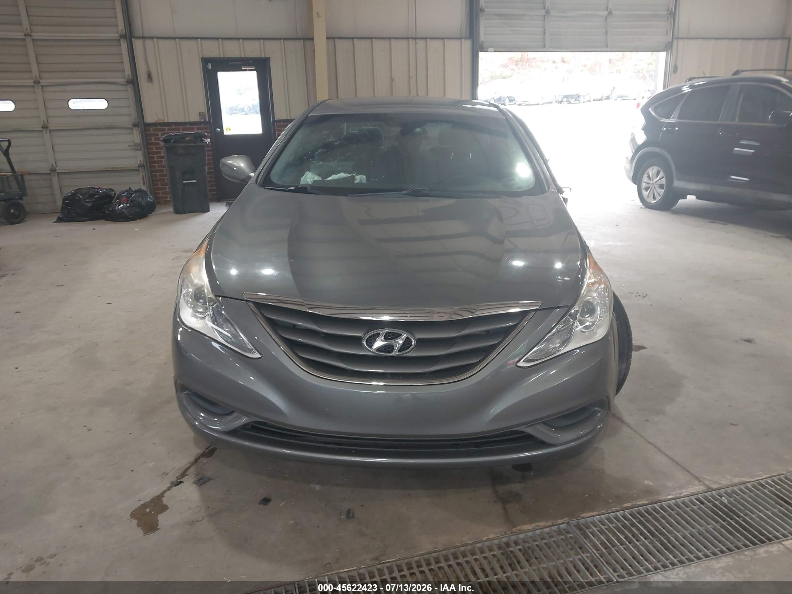 2013 Hyundai Sonata Gls Gray vin: 5NPEB4AC7DH789496