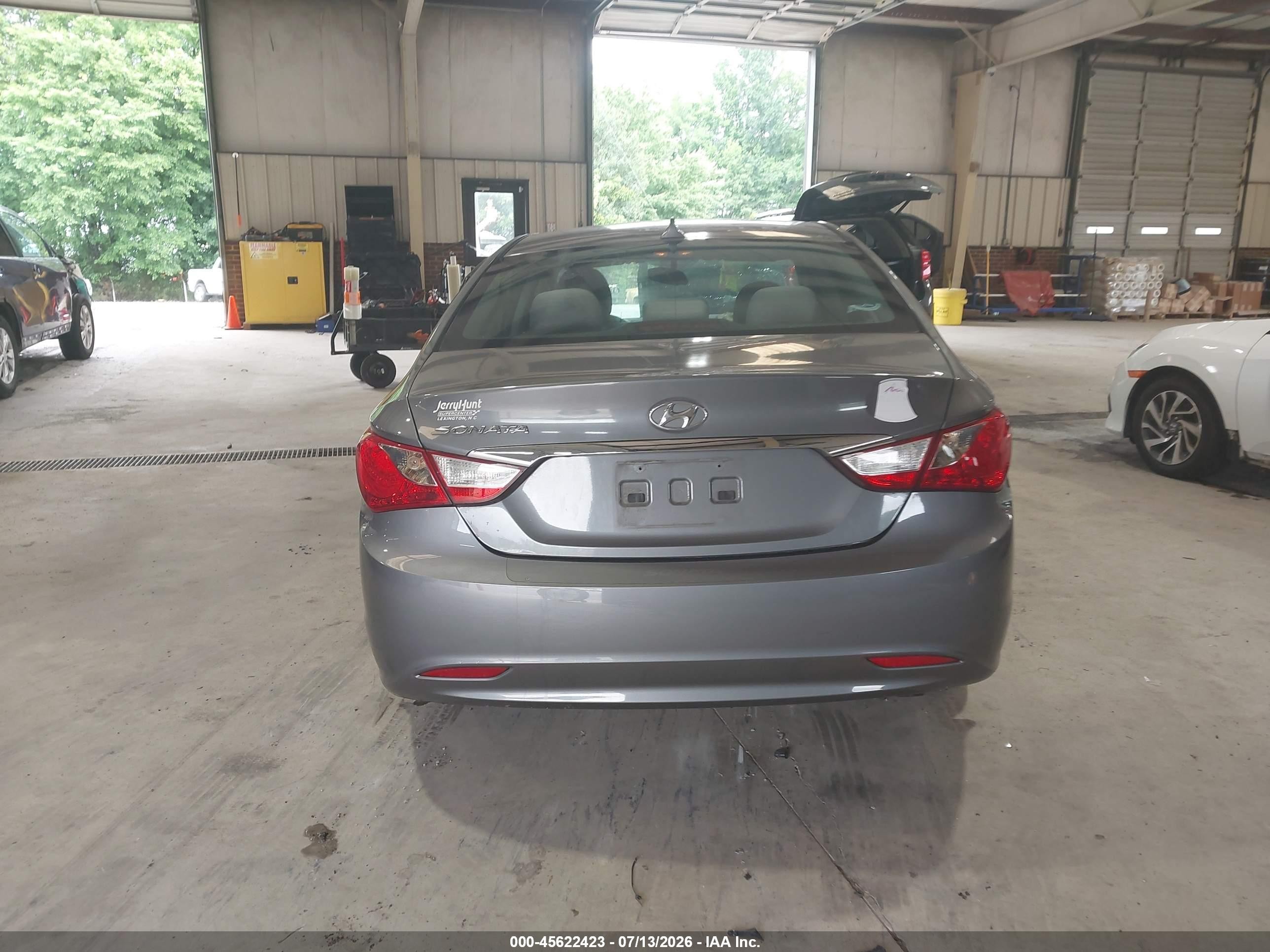 2013 Hyundai Sonata Gls Gray vin: 5NPEB4AC7DH789496