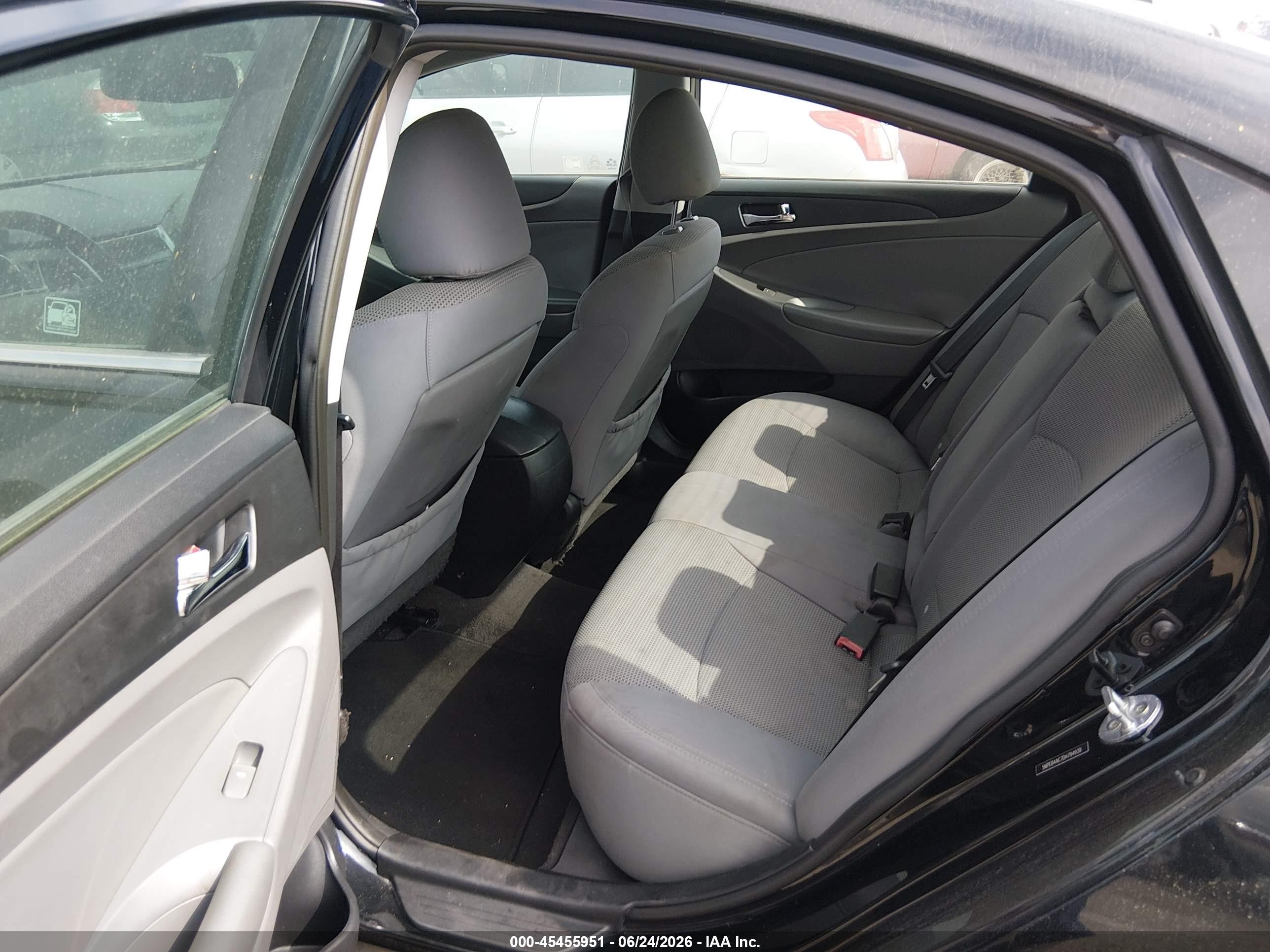 2013 Hyundai Sonata Gls Black vin: 5NPEB4AC7DH794939