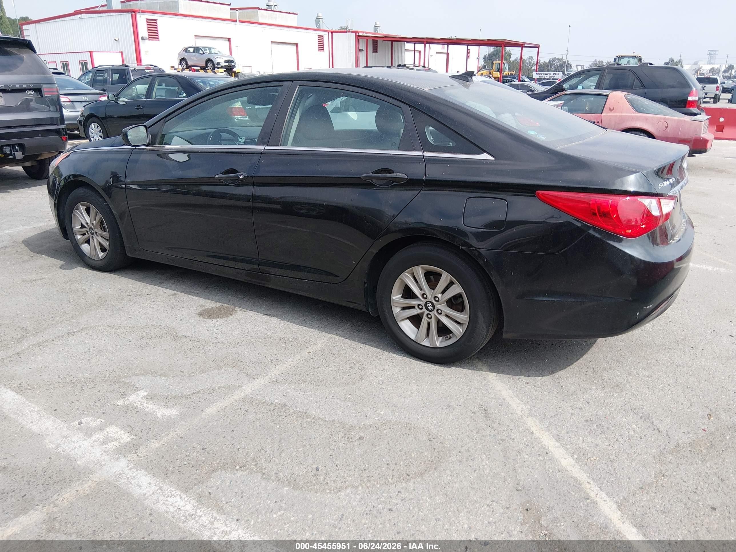 2013 Hyundai Sonata Gls Black vin: 5NPEB4AC7DH794939