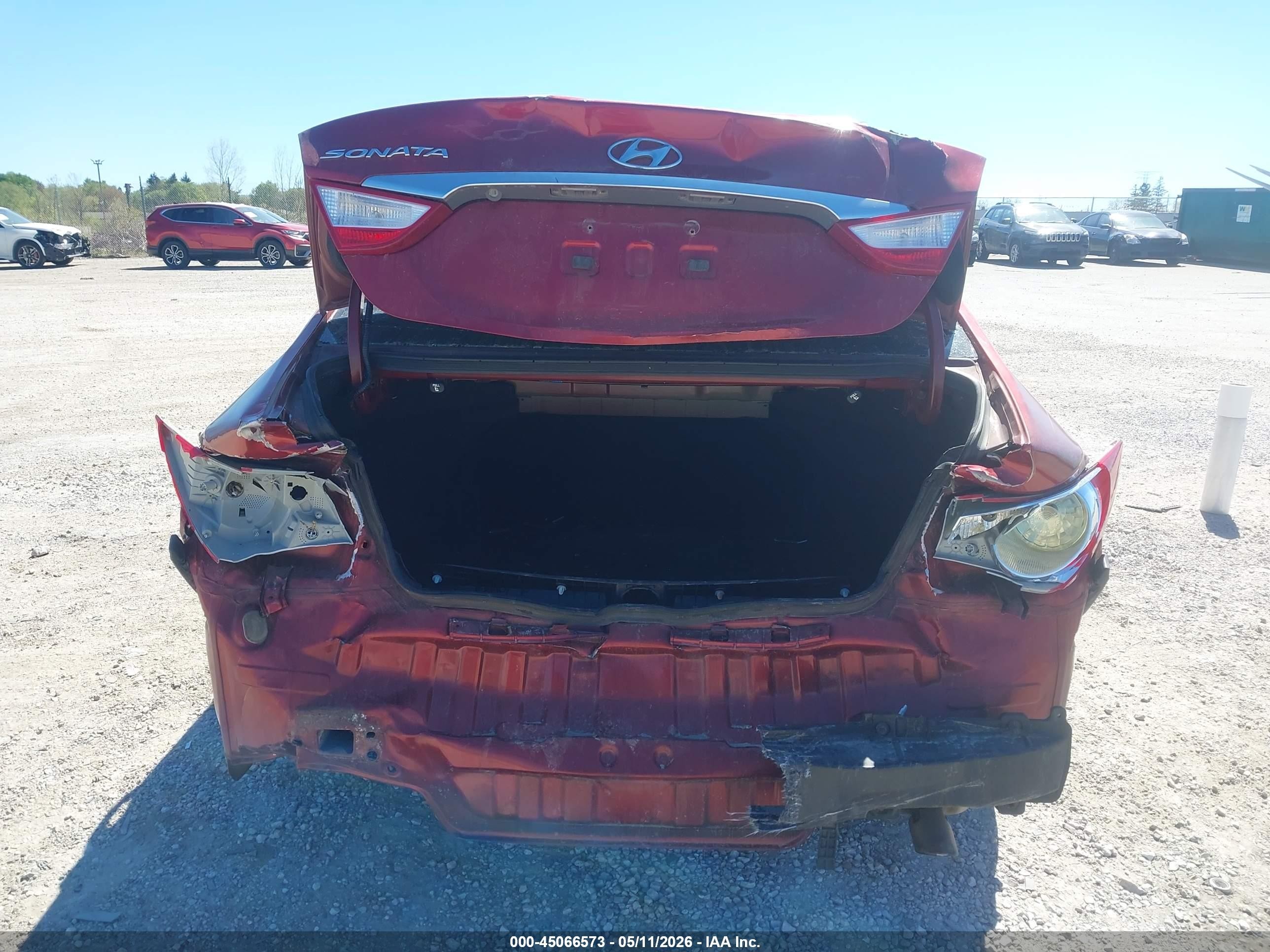 2013 Hyundai Sonata Gls Red vin: 5NPEB4AC7DH796531