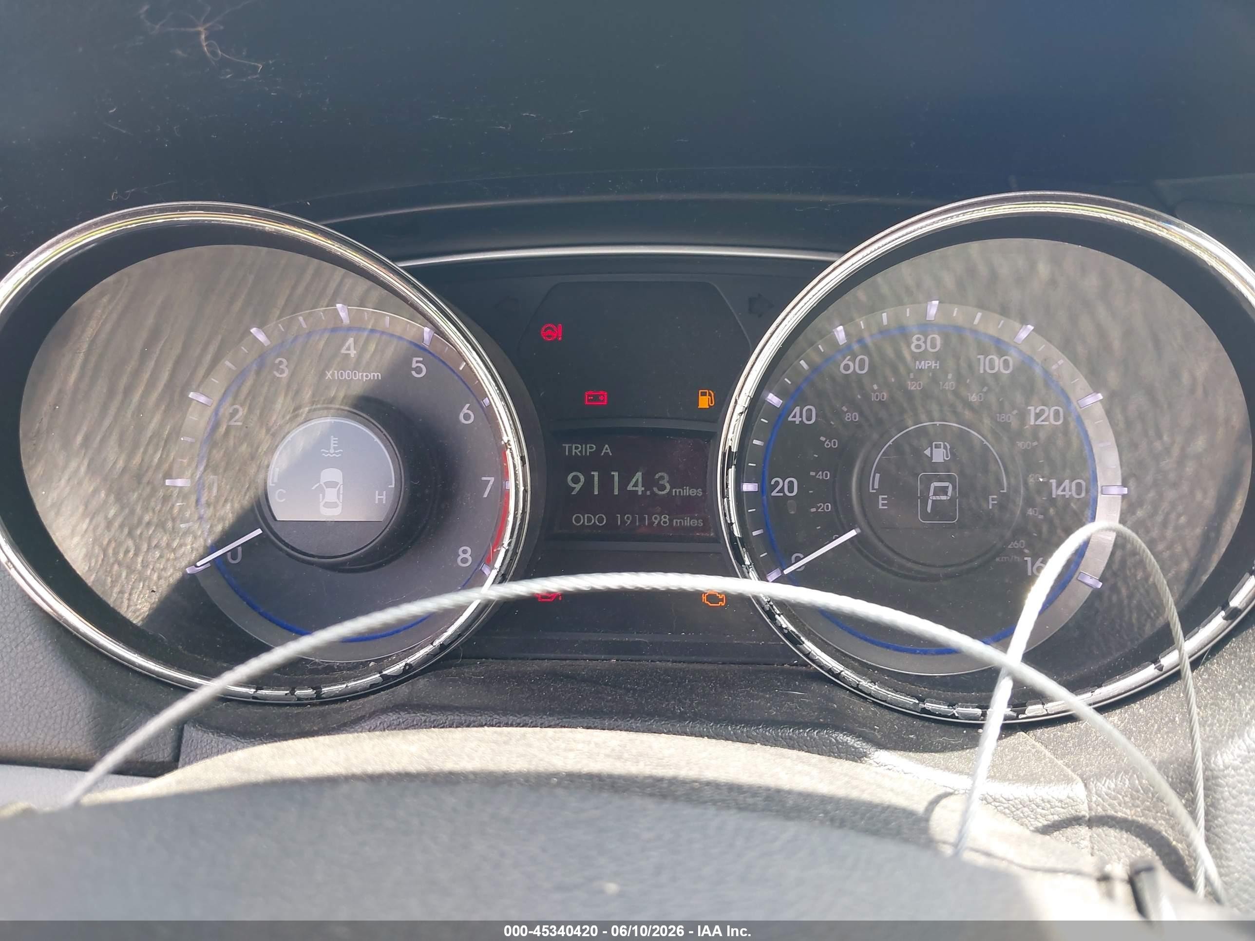 2014 Hyundai Sonata Gls Red vin: 5NPEB4AC7EH811806