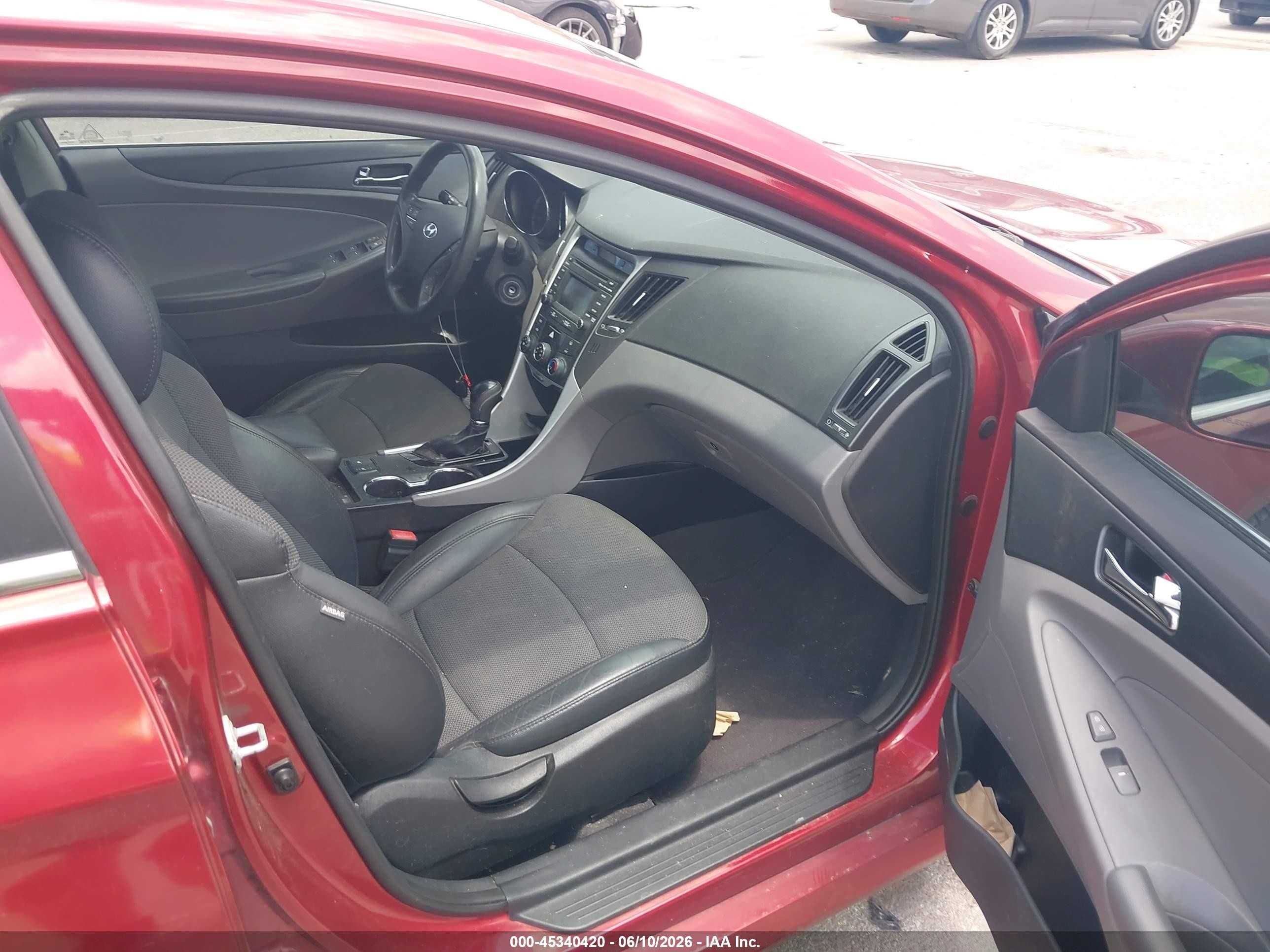 2014 Hyundai Sonata Gls Red vin: 5NPEB4AC7EH811806