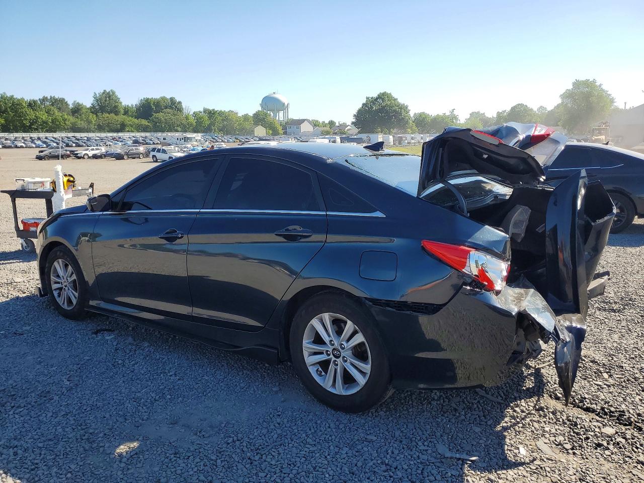 2014 Hyundai Sonata Gls Black vin: 5NPEB4AC7EH813023