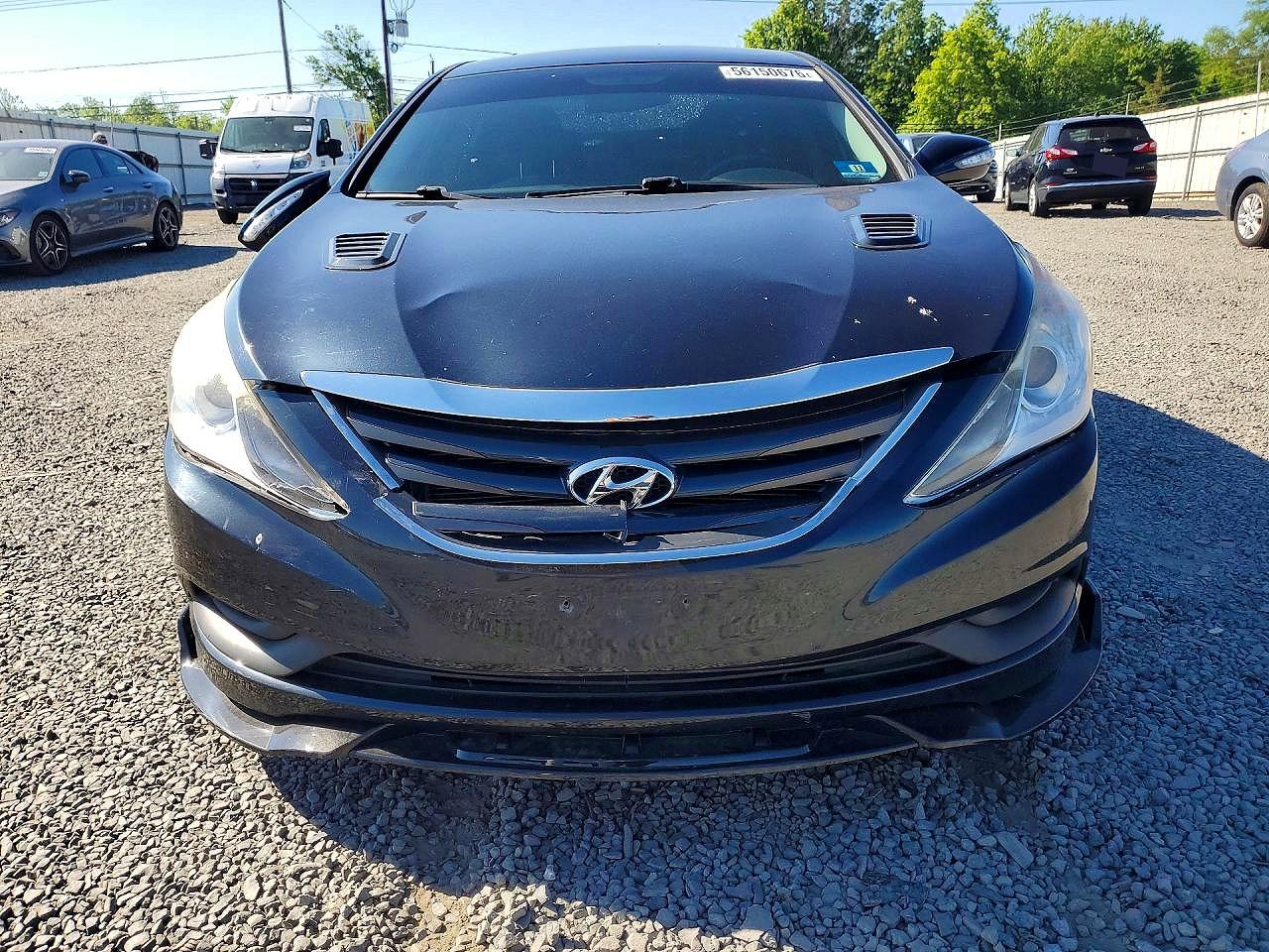 2014 Hyundai Sonata Gls Black vin: 5NPEB4AC7EH813023