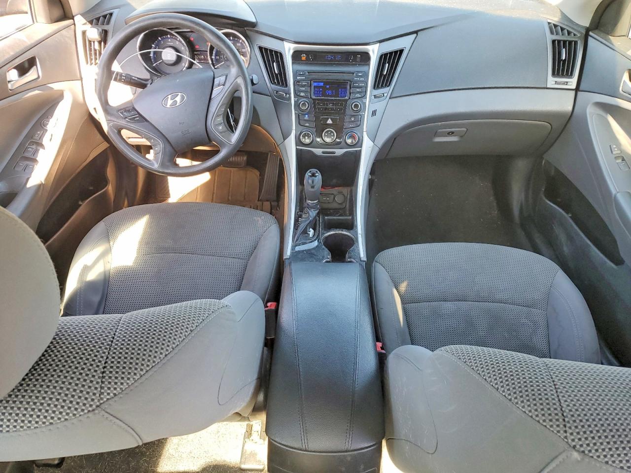 2014 Hyundai Sonata Gls Синий vin: 5NPEB4AC7EH813037