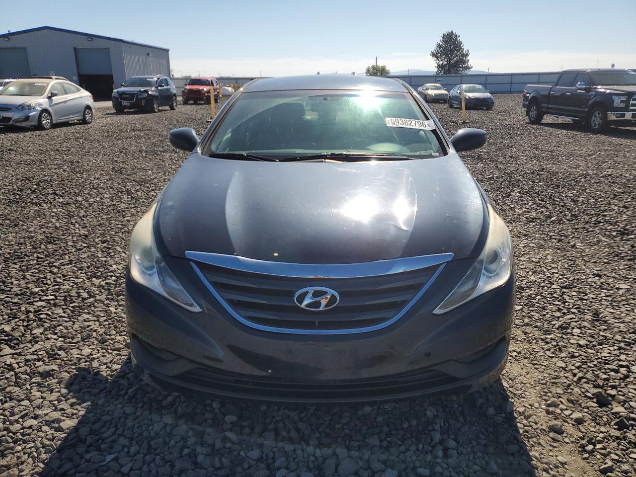 2014 Hyundai Sonata Gls Синий vin: 5NPEB4AC7EH813037