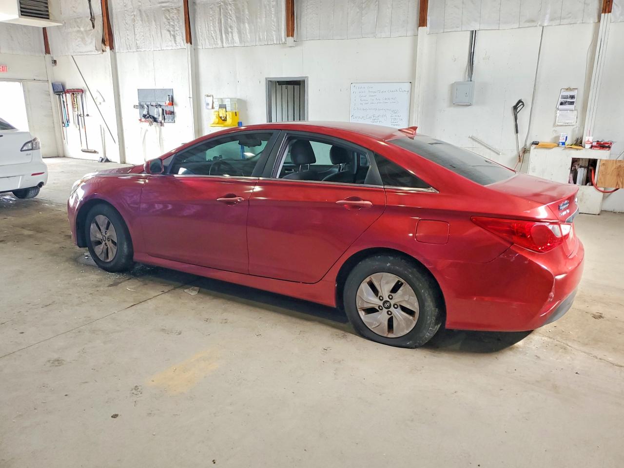 2014 Hyundai Sonata Gls Red vin: 5NPEB4AC7EH818075