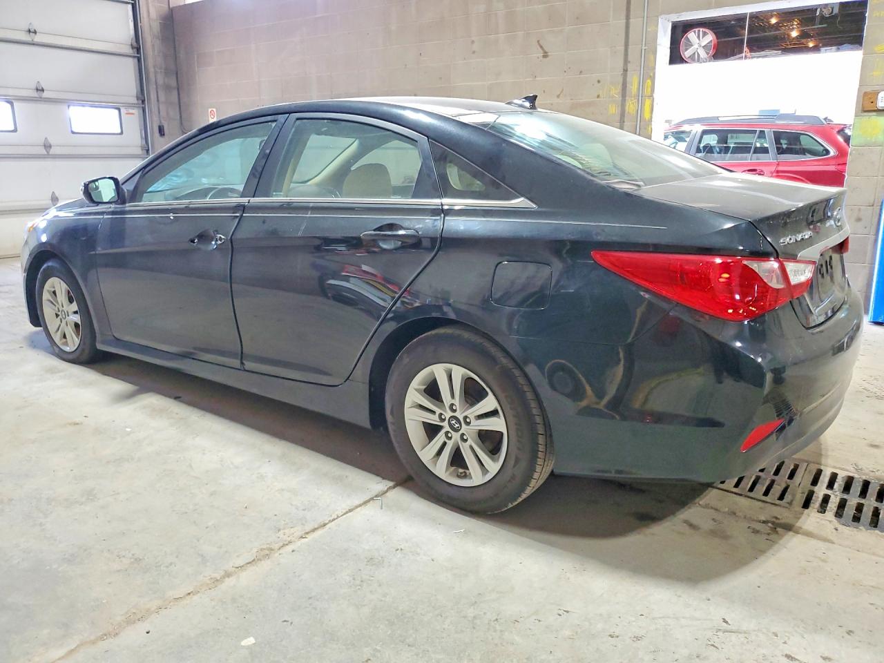 2014 Hyundai Sonata Gls Черный vin: 5NPEB4AC7EH839119