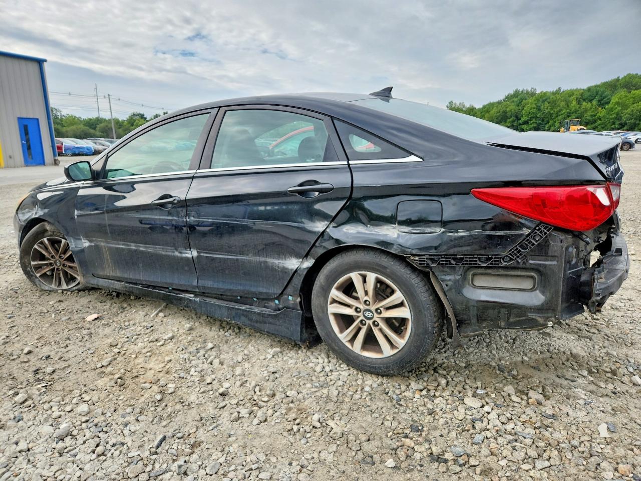 2014 Hyundai Sonata Gls Black vin: 5NPEB4AC7EH839525